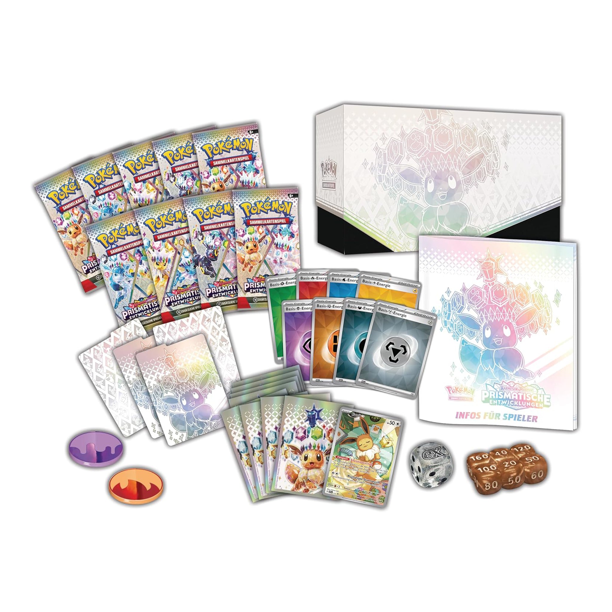 Pokémon - Prismatische Entwicklungen Top Trainer Box - DE