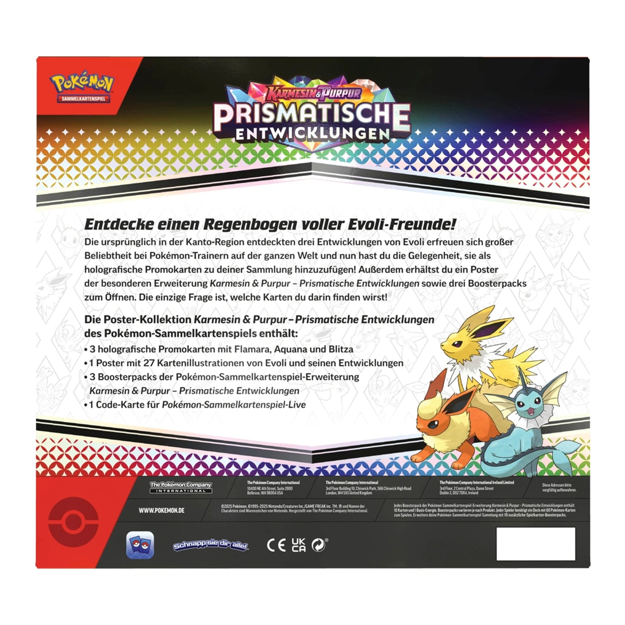 Pokémon - Prismatische Entwicklungen Poster Kollektion - DE