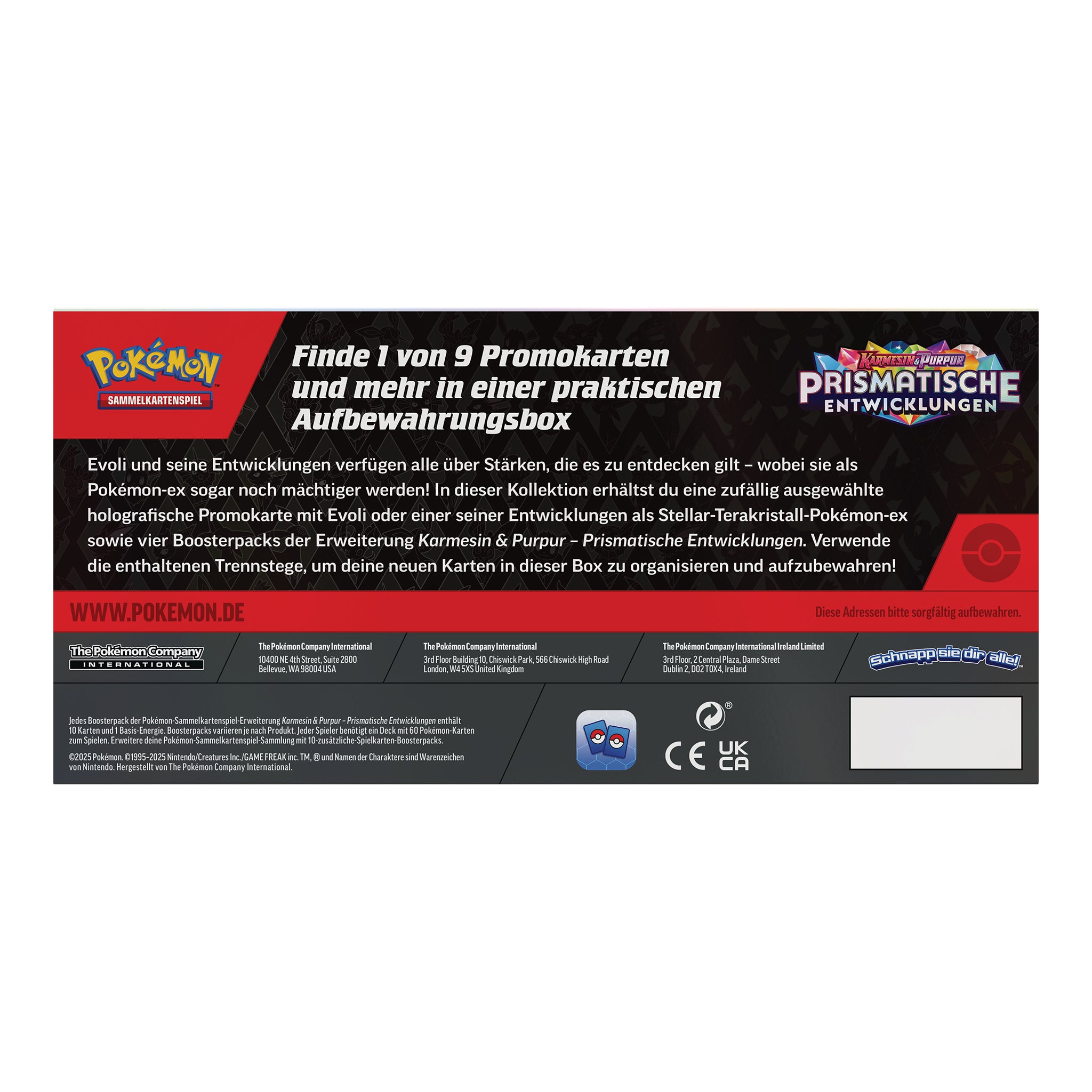 Pokémon - Prismatische Entwicklungen Überraschungsbox - DE