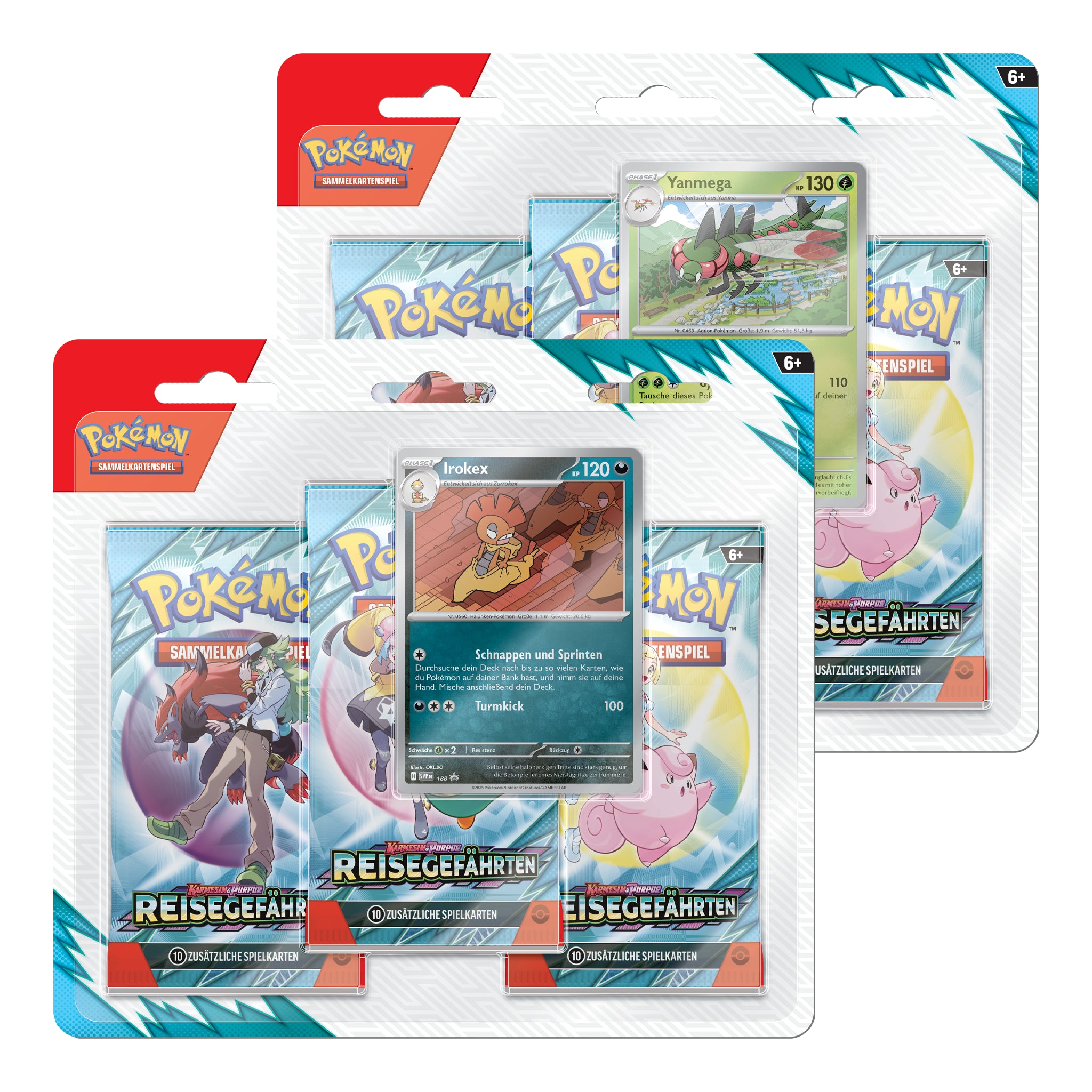 Pokémon - Reisegefährten 3-Pack Blister - DE