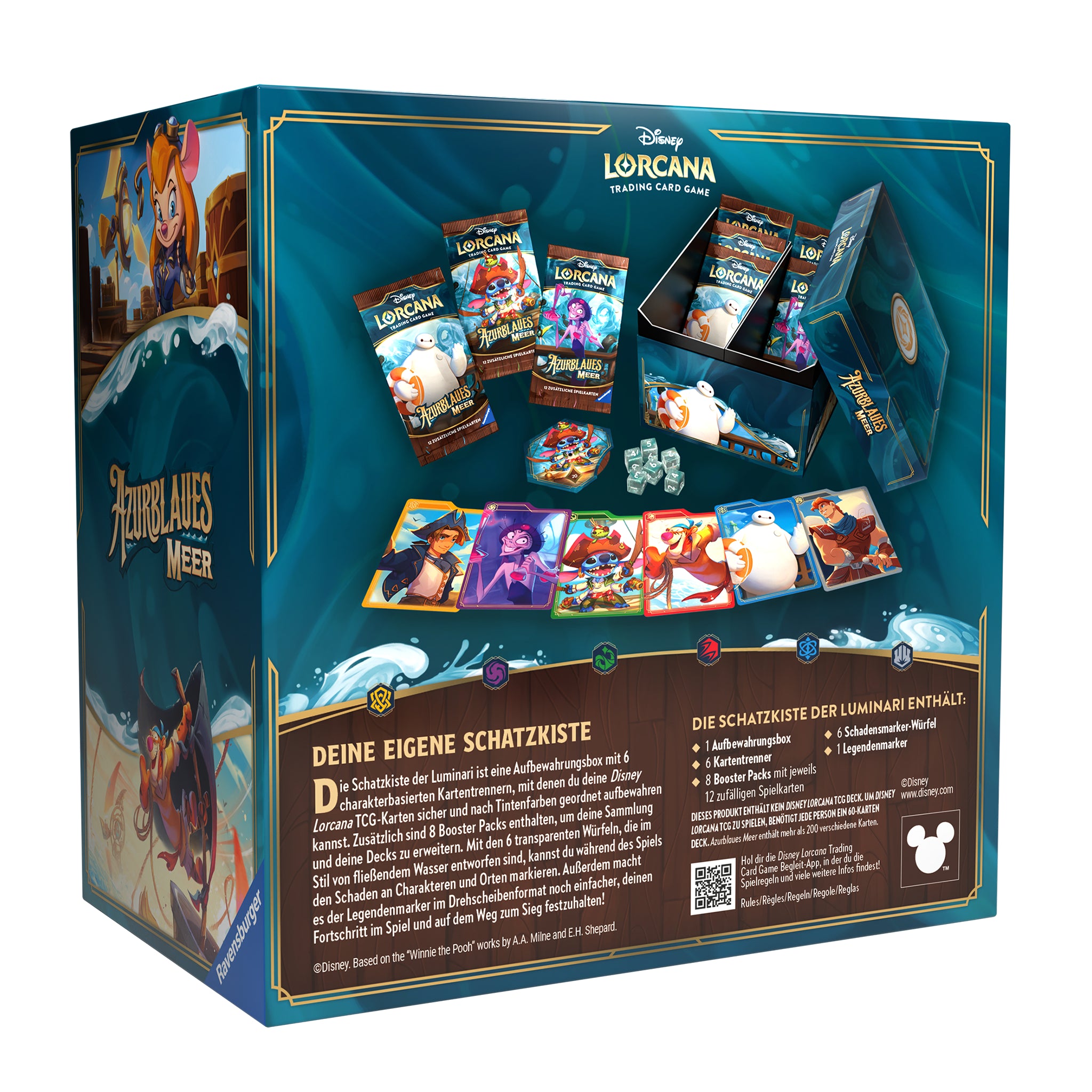 Disney Lorcana - Azurblaues Meer Schatzkiste der Luminari - DE