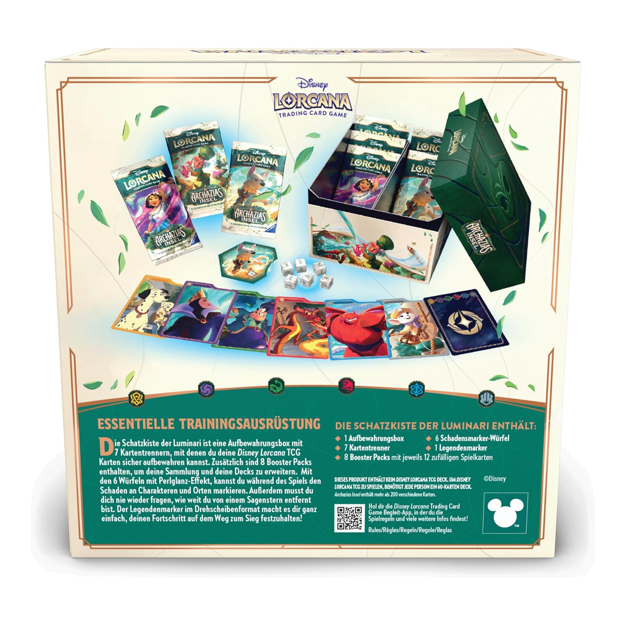 Disney Lorcana - Archazias Insel Schatzkiste der Luminari - DE