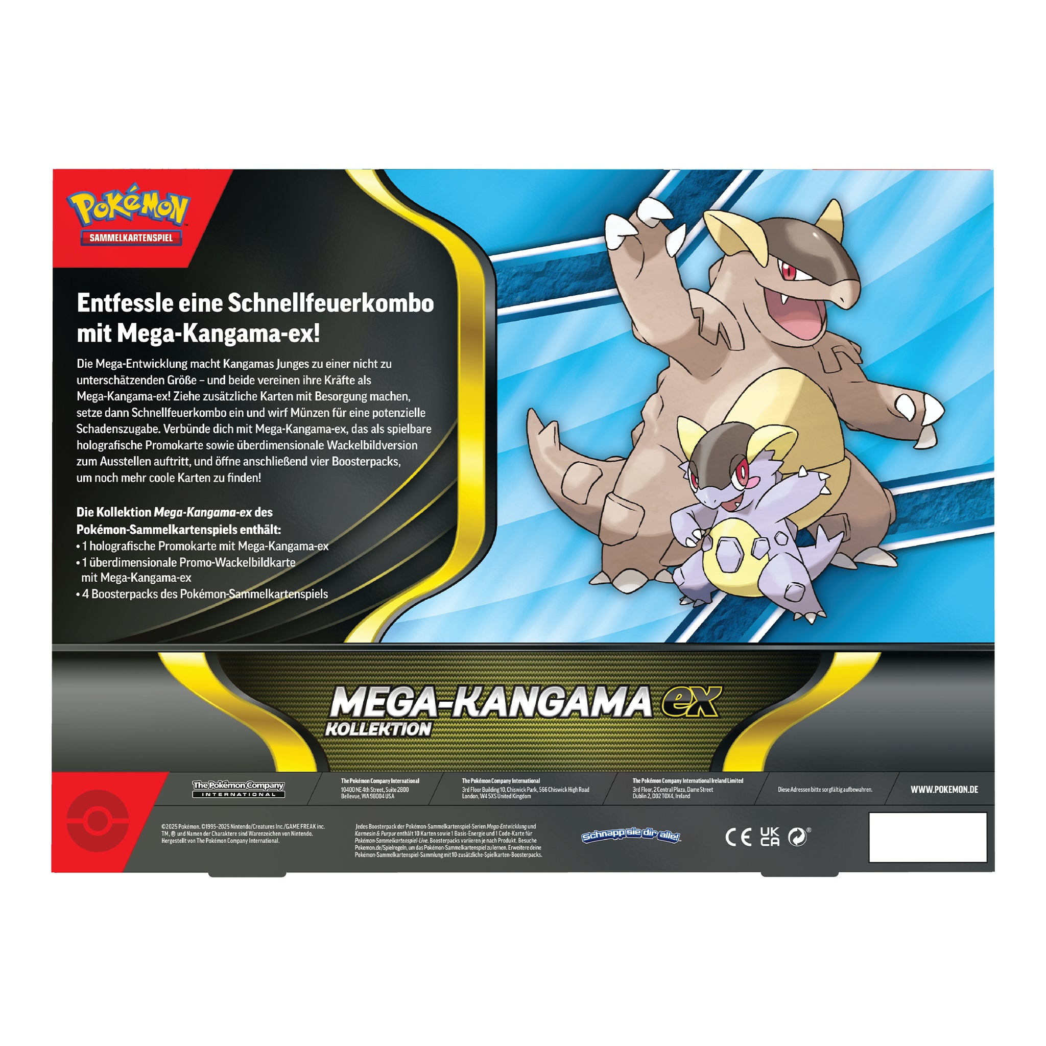 Pokémon - Mega Kangama ex Kollektion - DE