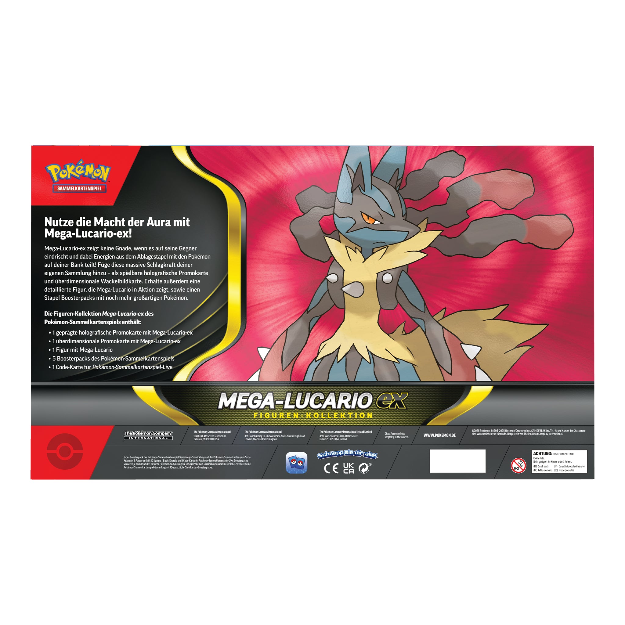 Pokémon - Mega Lucario Figuren Kollektion - DE