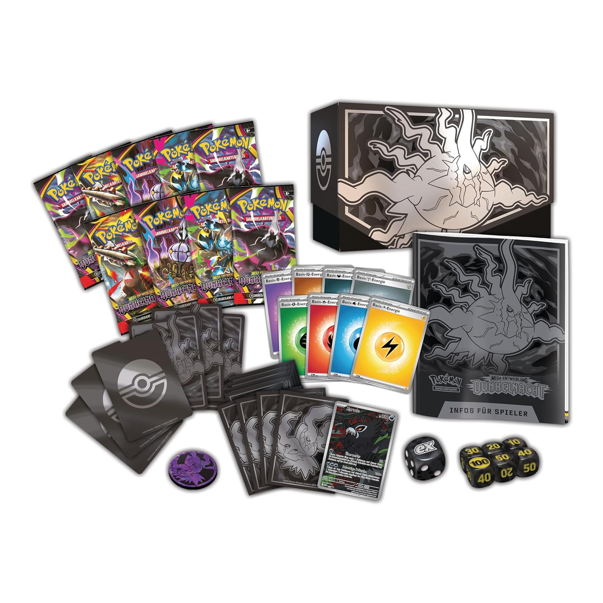 Pokémon - Dunkelnacht - Top Trainer Box - DE