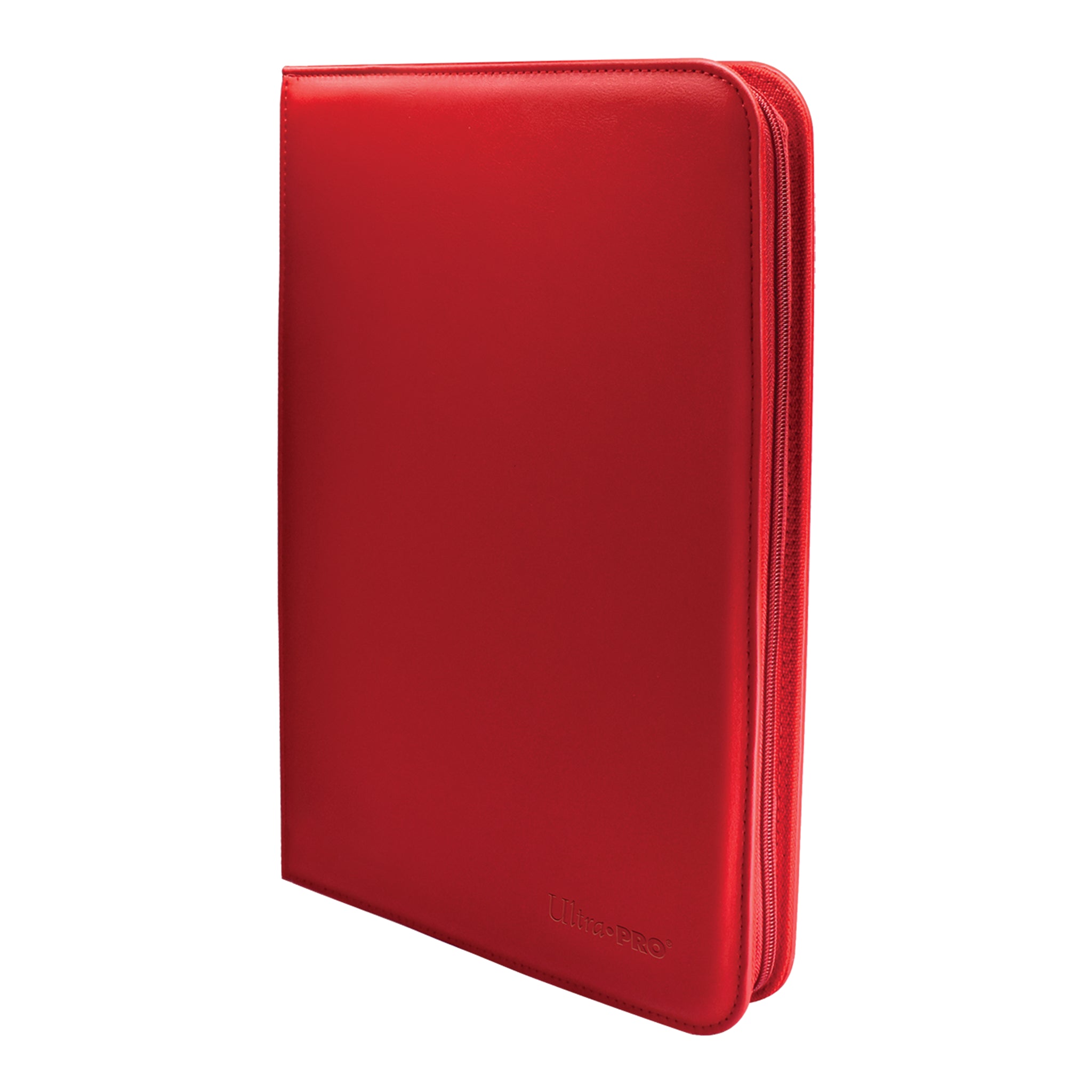 Ultra Pro - Vivid 9-Pocket Zippered PRO-Binder - Red