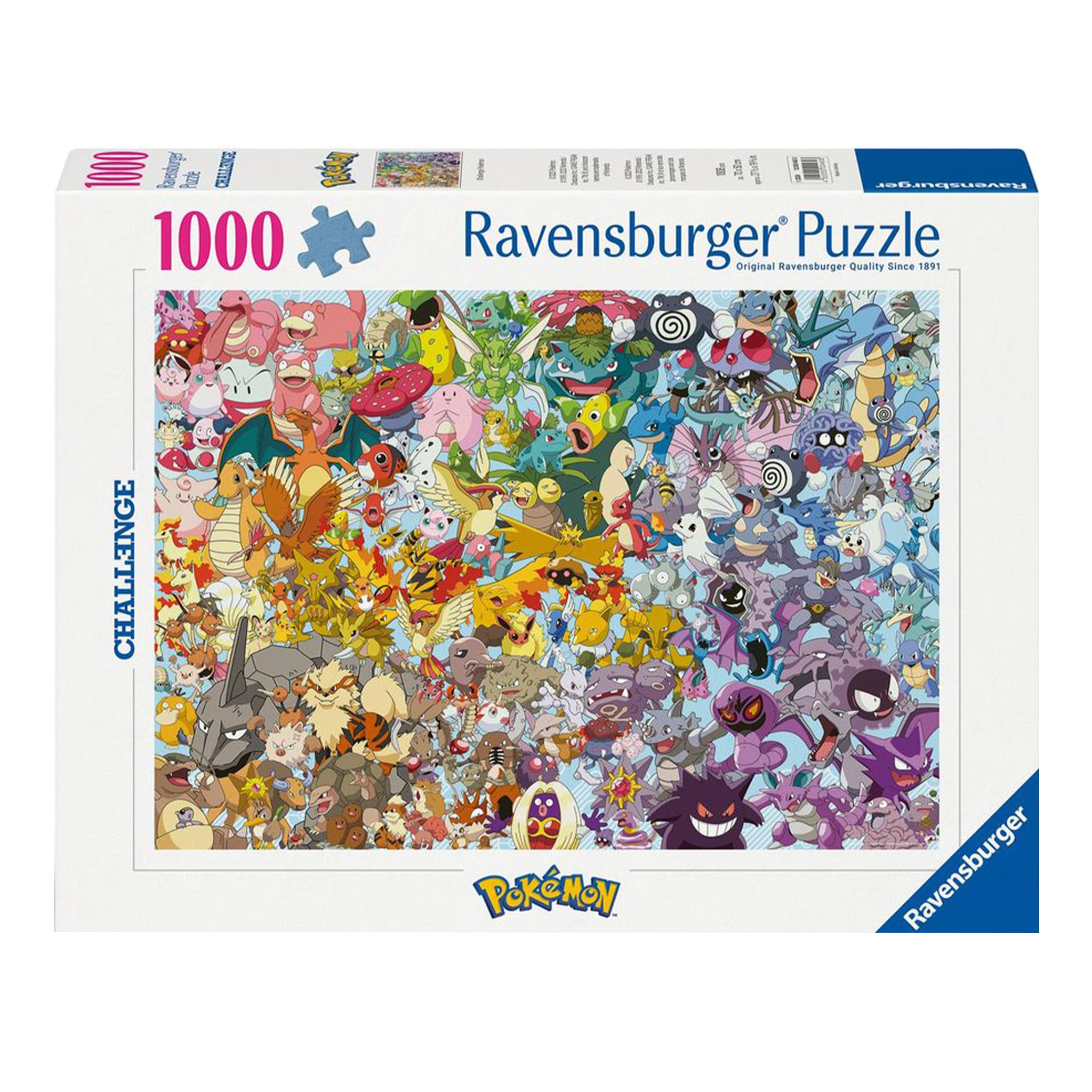 Ravensburger Puzzle - Pokémon Challenge - 1000 Teile