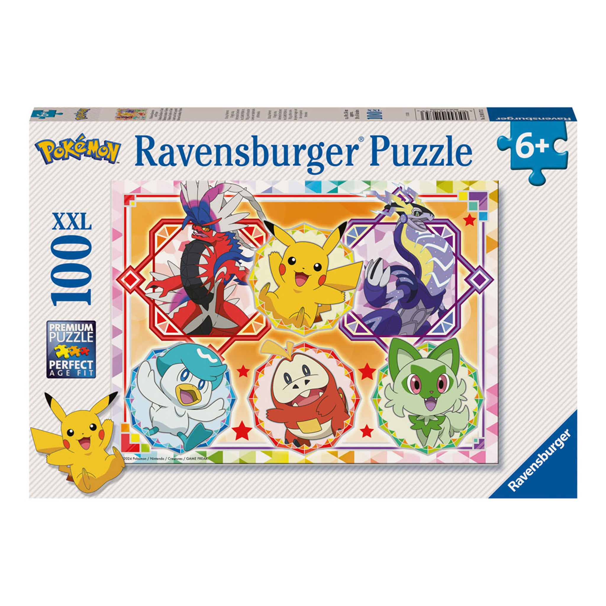 Ravensburger Puzzle - Pokémon Karmesin und Purpur - 100 Teile