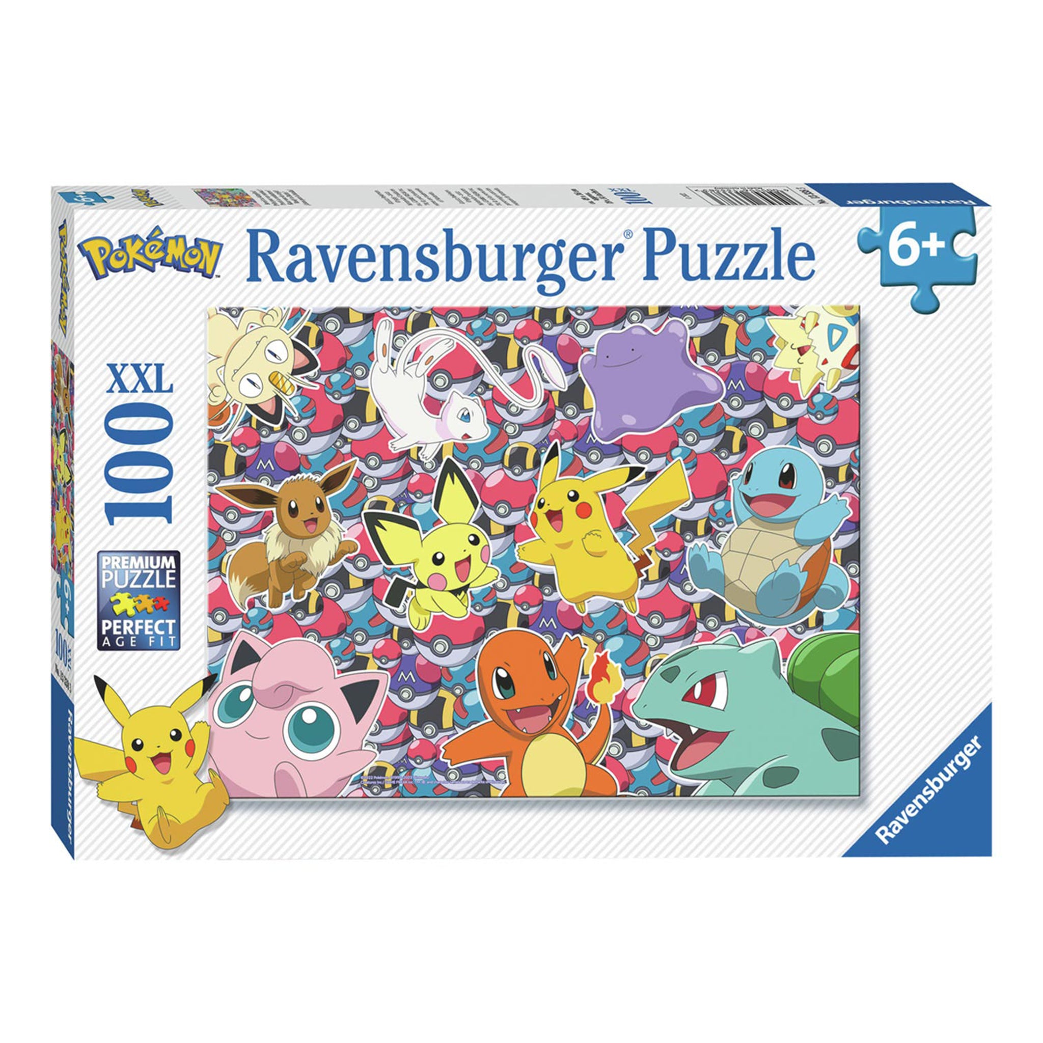Ravensburger Puzzle - Pokémon Bereit zu kämpfen - 100 Teile