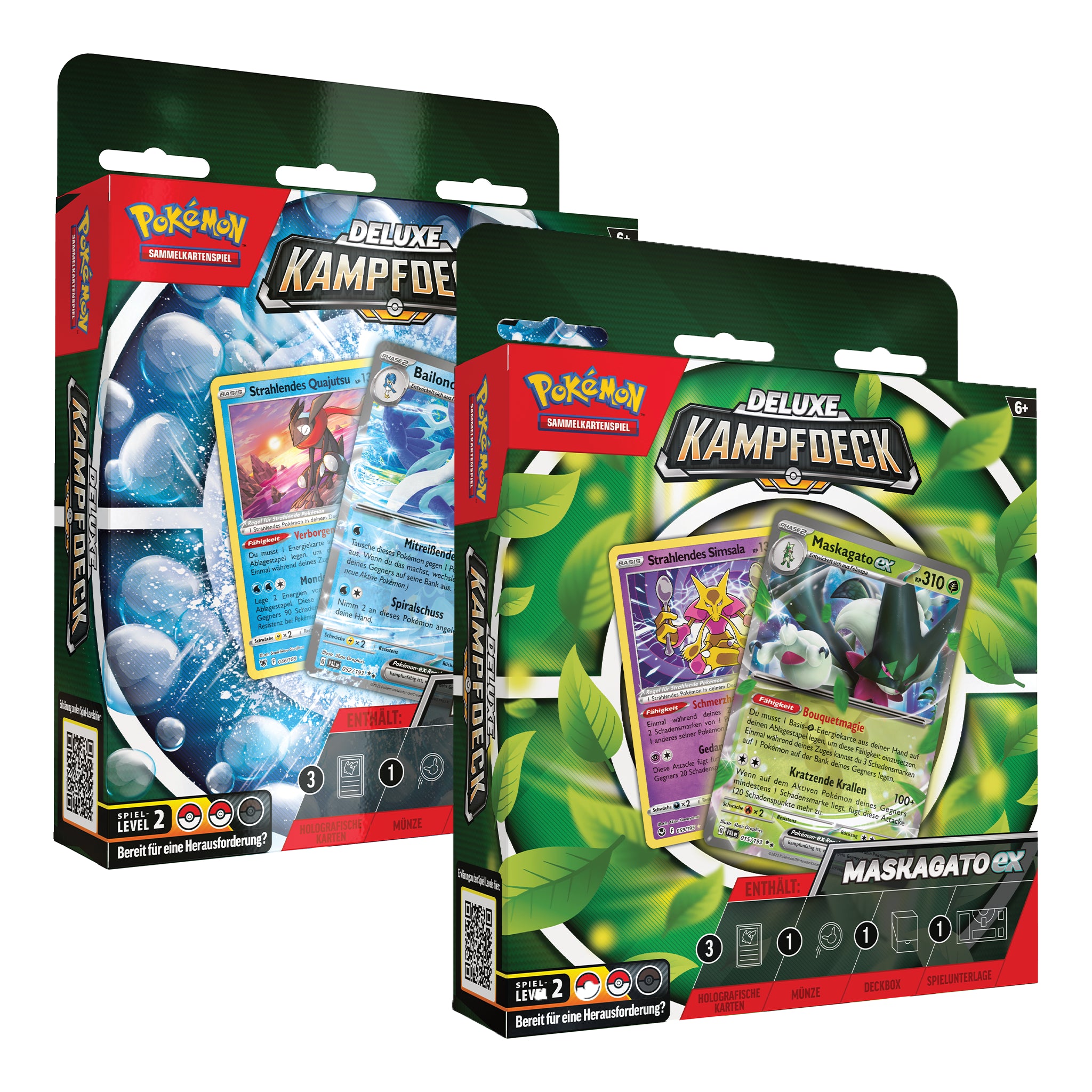Pokémon - Deluxe Kampfdeck Maskagato / Bailonda - DE