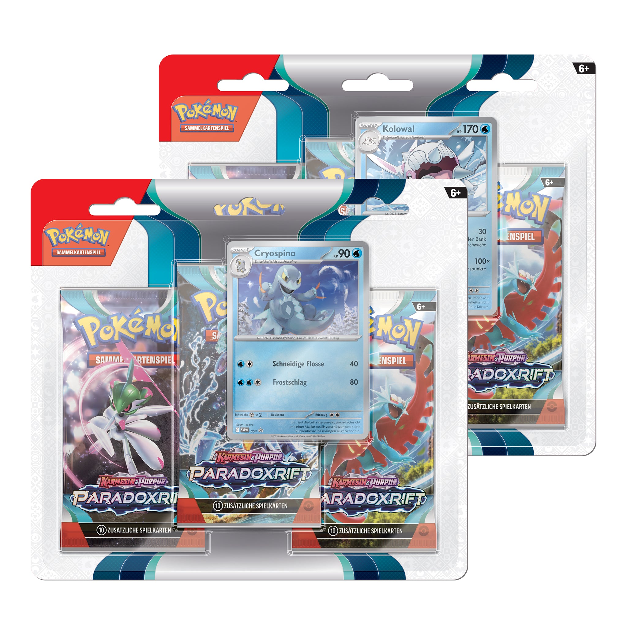 Pokémon - Paradoxrift 3-Pack Blister - DE