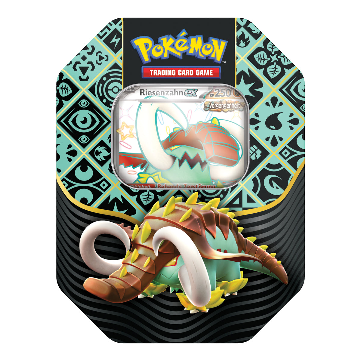 Pokémon - Paldeas Schicksale Tin - DE Riesenzahn-ex