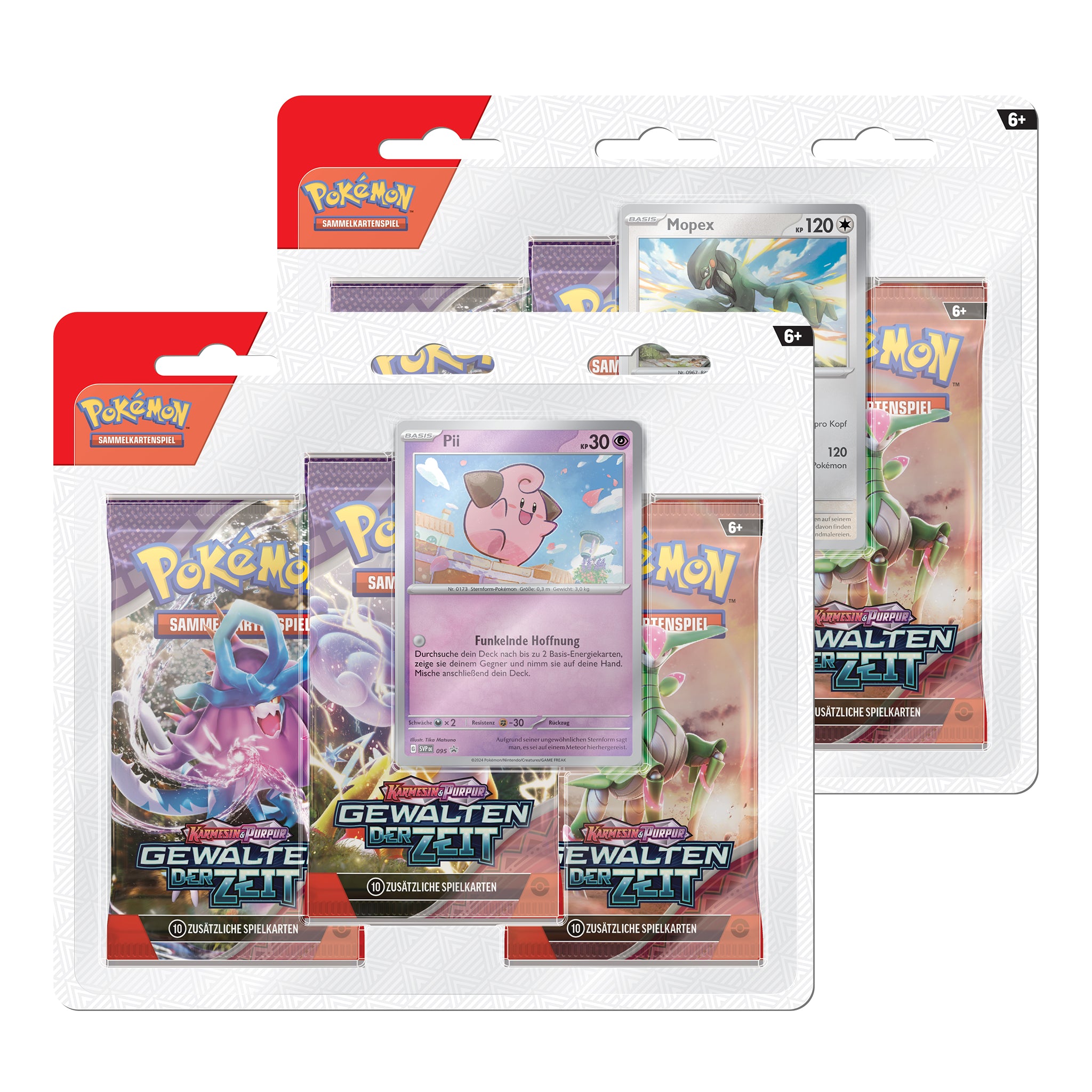 Pokémon - Gewalten der Zeit 3-Pack Blister - DE