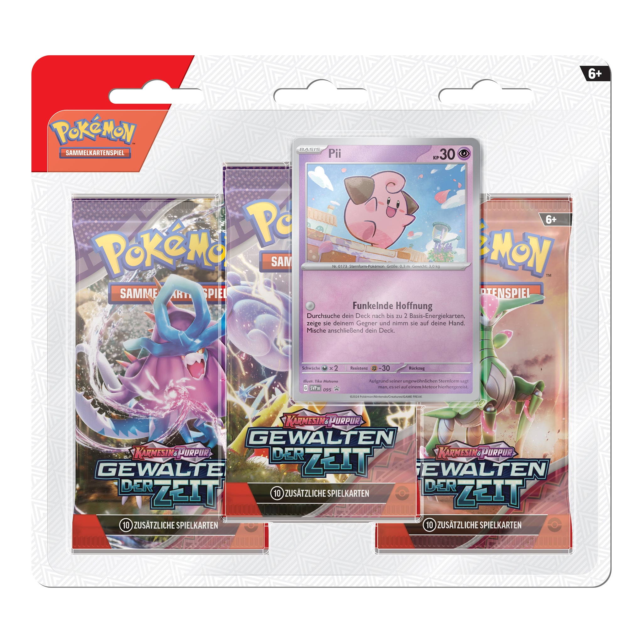 Pokémon - Gewalten der Zeit 3-Pack Blister - DE