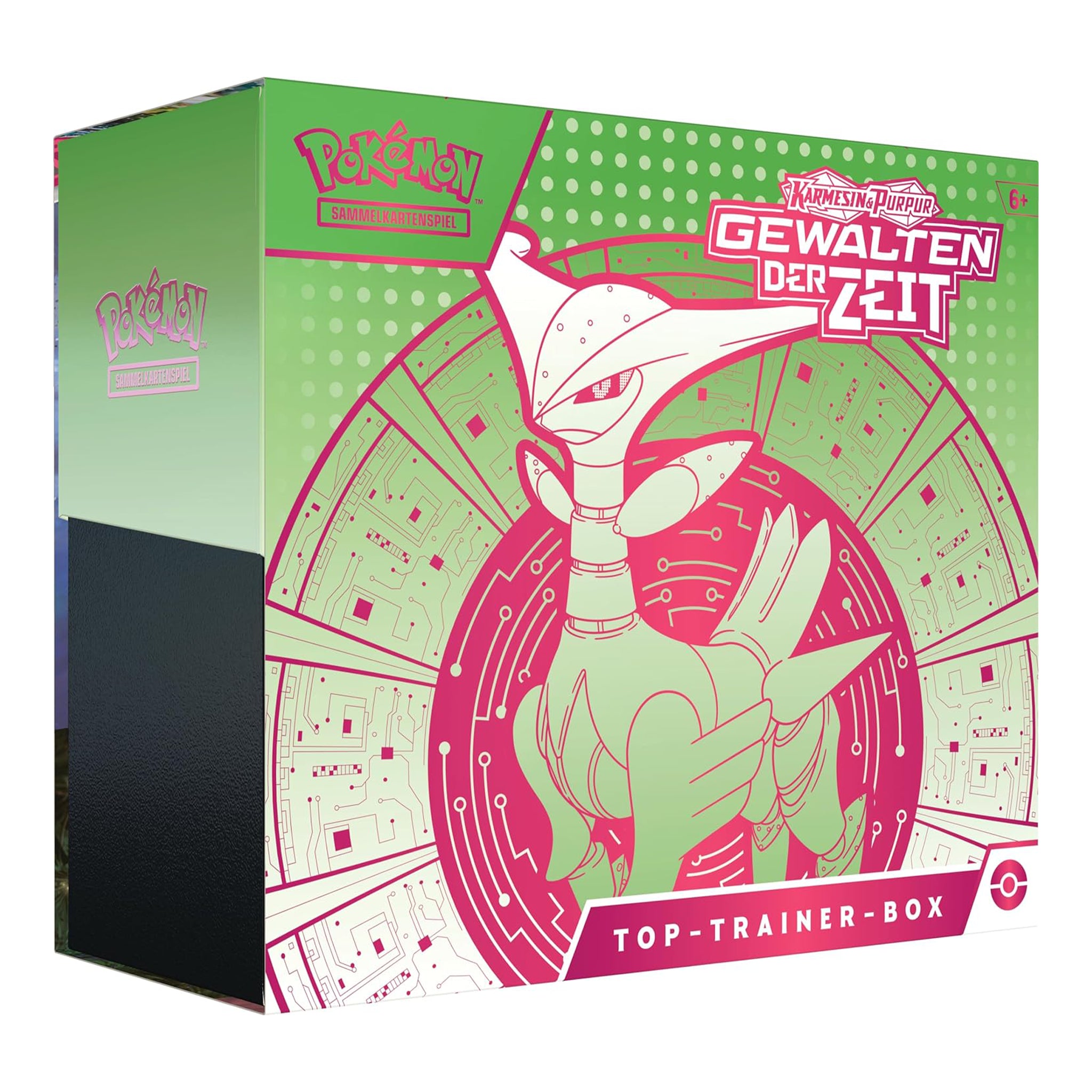 Pokémon - Gewalten der Zeit Top Trainer Box - DE Eisenblatt