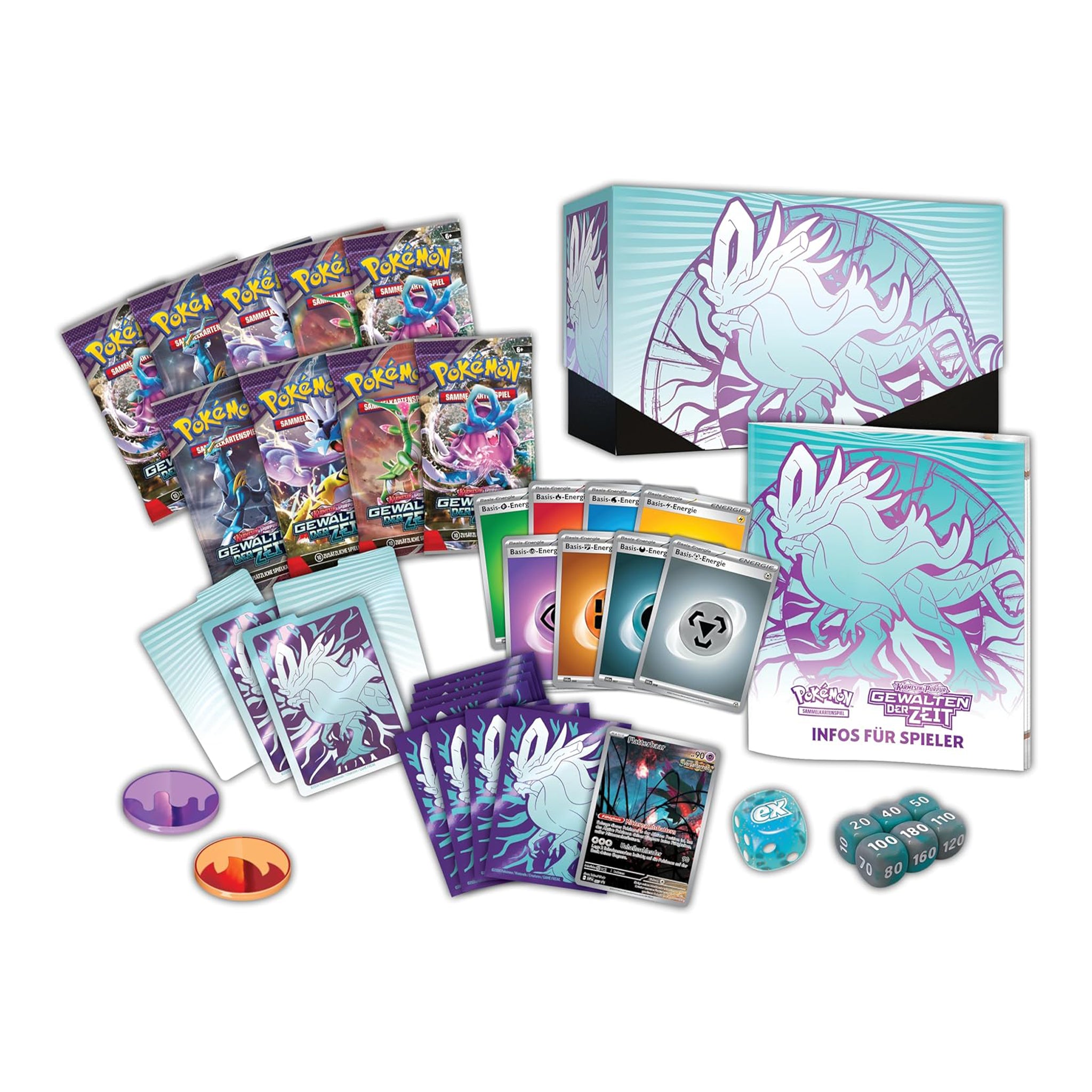 Pokémon - Gewalten der Zeit Top Trainer Box - DE Windewoge