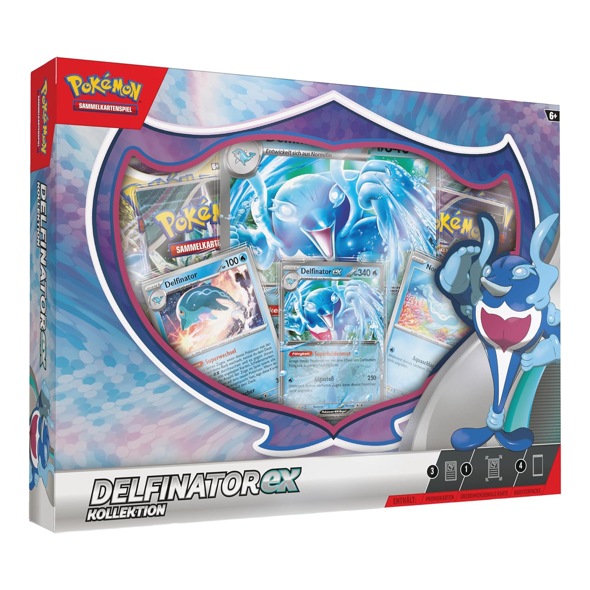 Pokémon - Delfinator ex Kollektion - DE