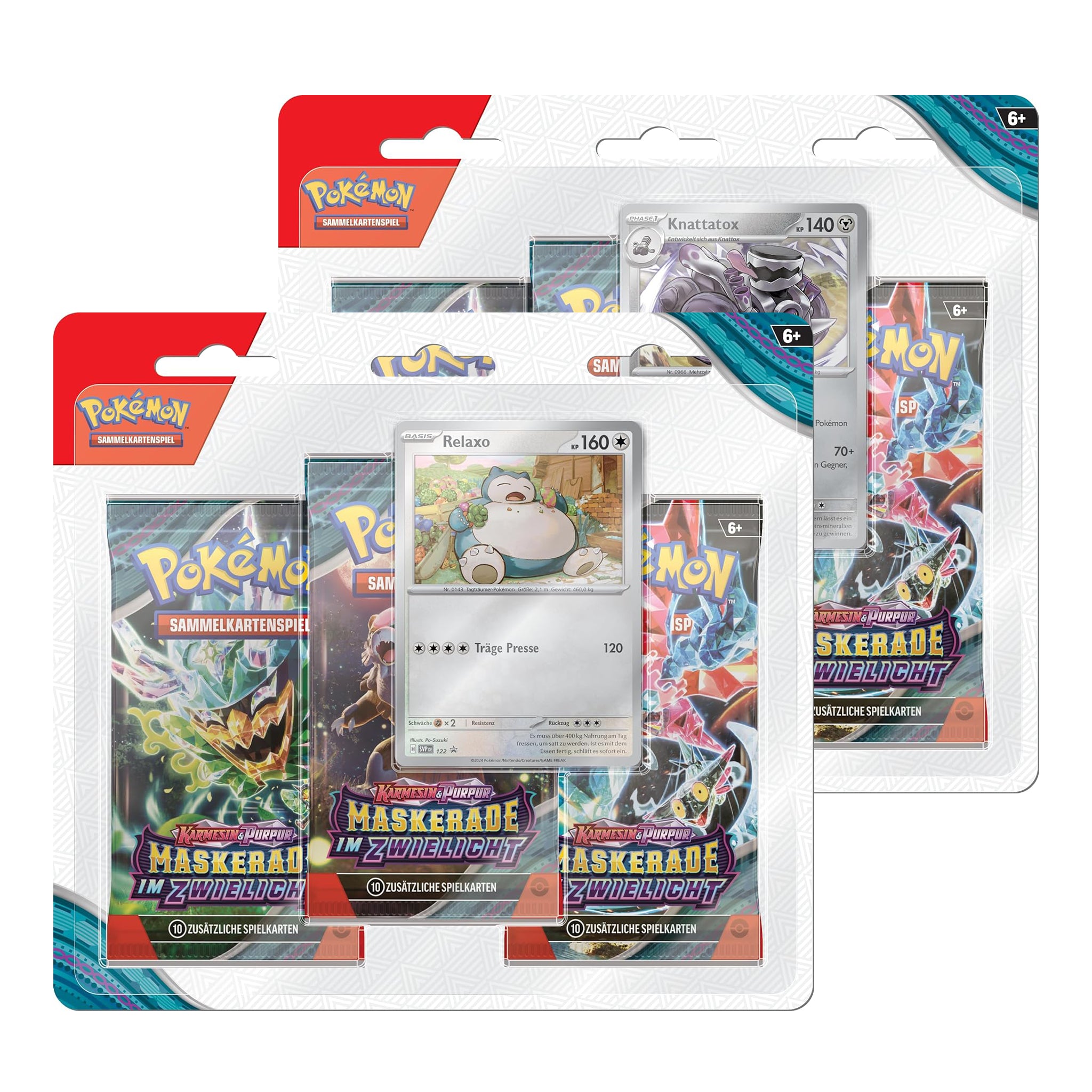 Pokémon - Maskerade im Zwielicht 3-Pack Blister - DE