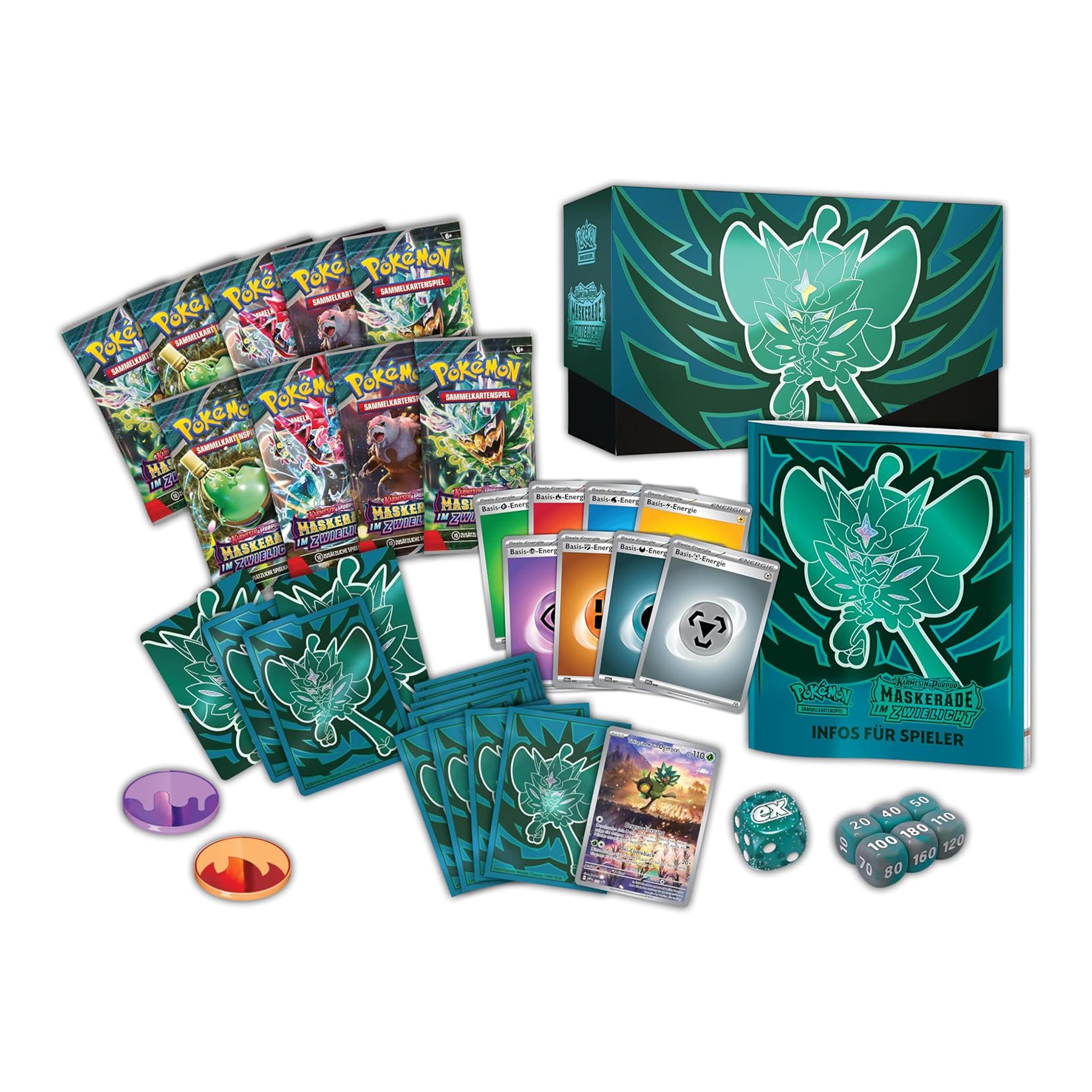 Pokémon - Maskerade im Zwielicht Top Trainer Box - DE