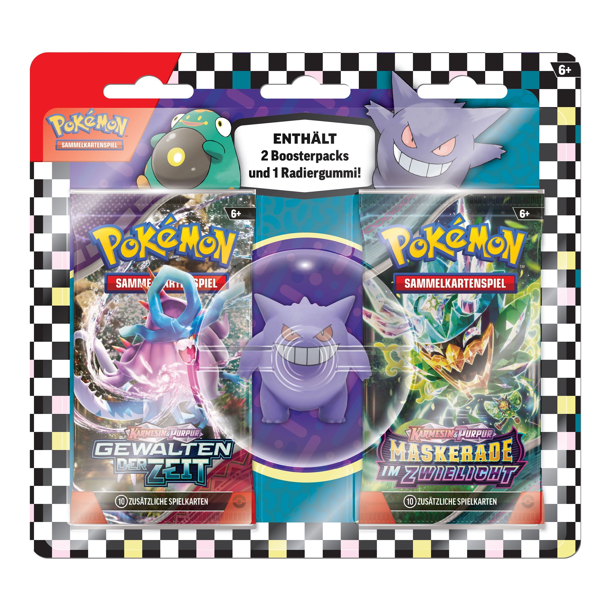 Pokémon - Back to School Eraser Blister 2024 - DE Gengar
