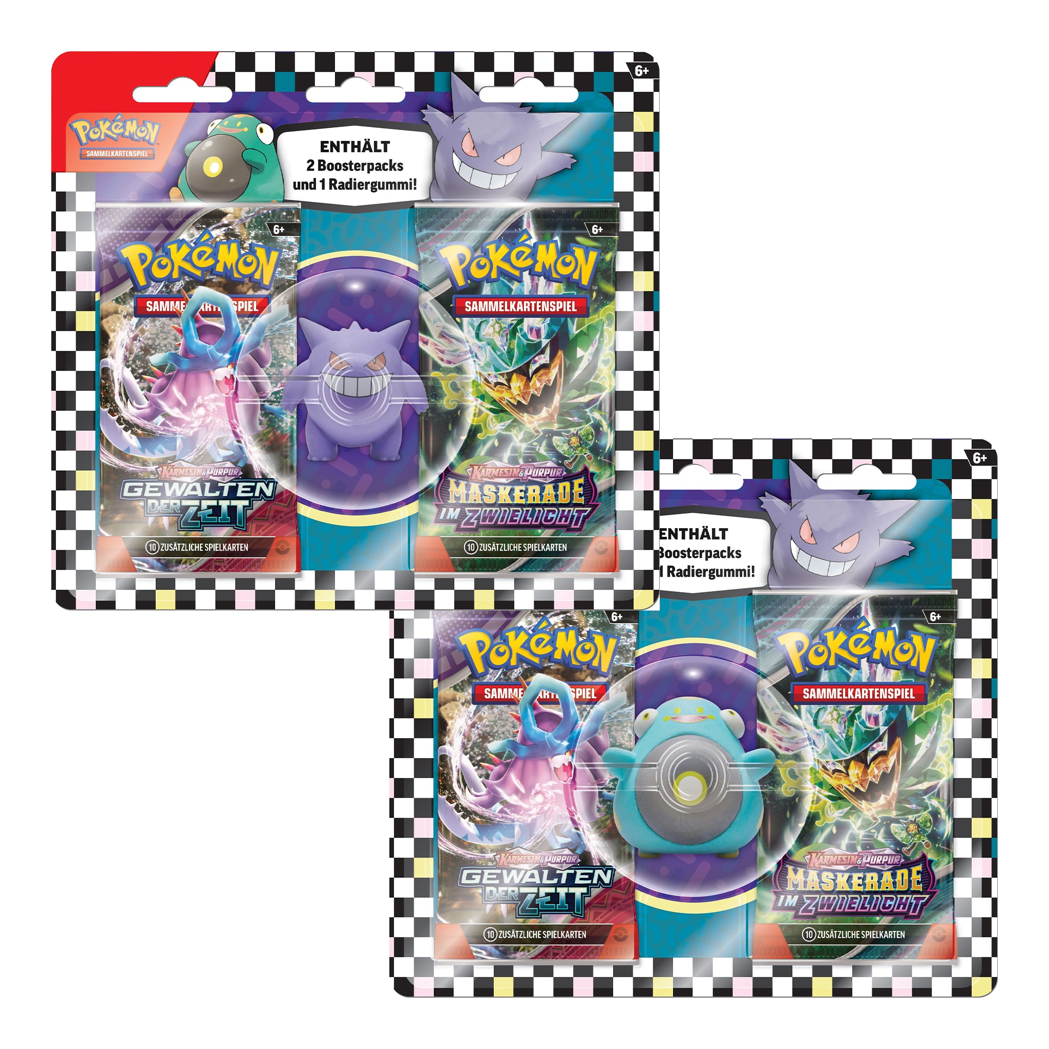 Pokémon - Back to School Eraser Blister 2024 - DE