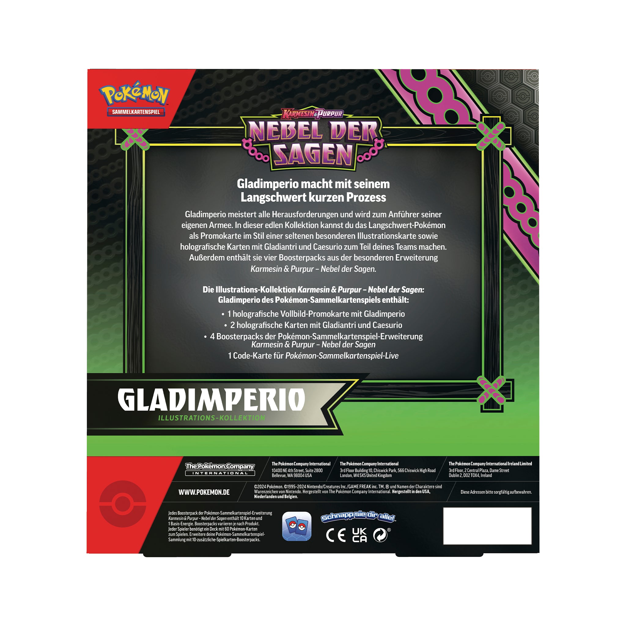 Pokémon - Nebel der Sagen Illustrations Kollektion - DE