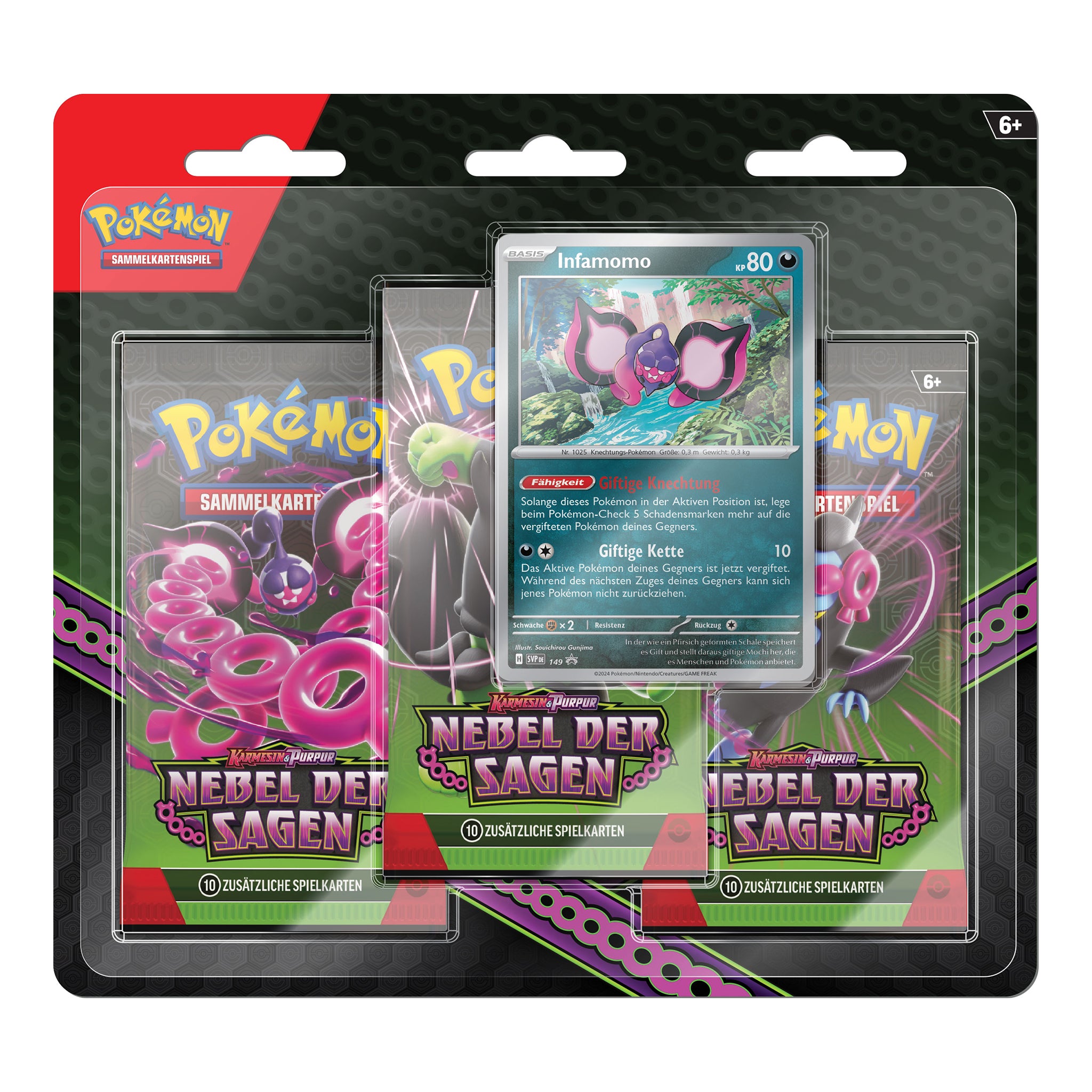 Pokémon - Nebel der Sagen 3-Pack Blister - DE