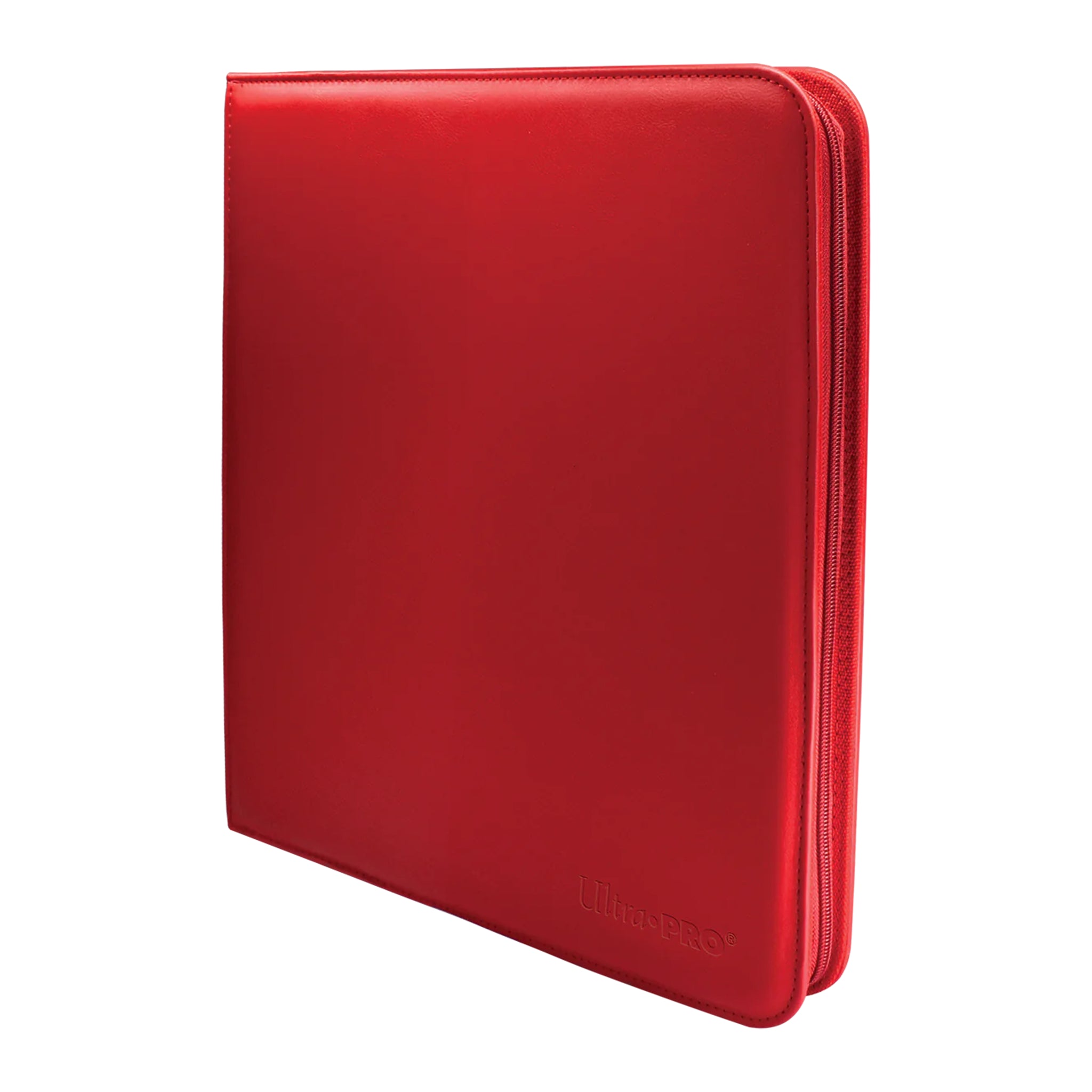 Ultra Pro - 12-Pocket Zippered PRO-Binder - Red
