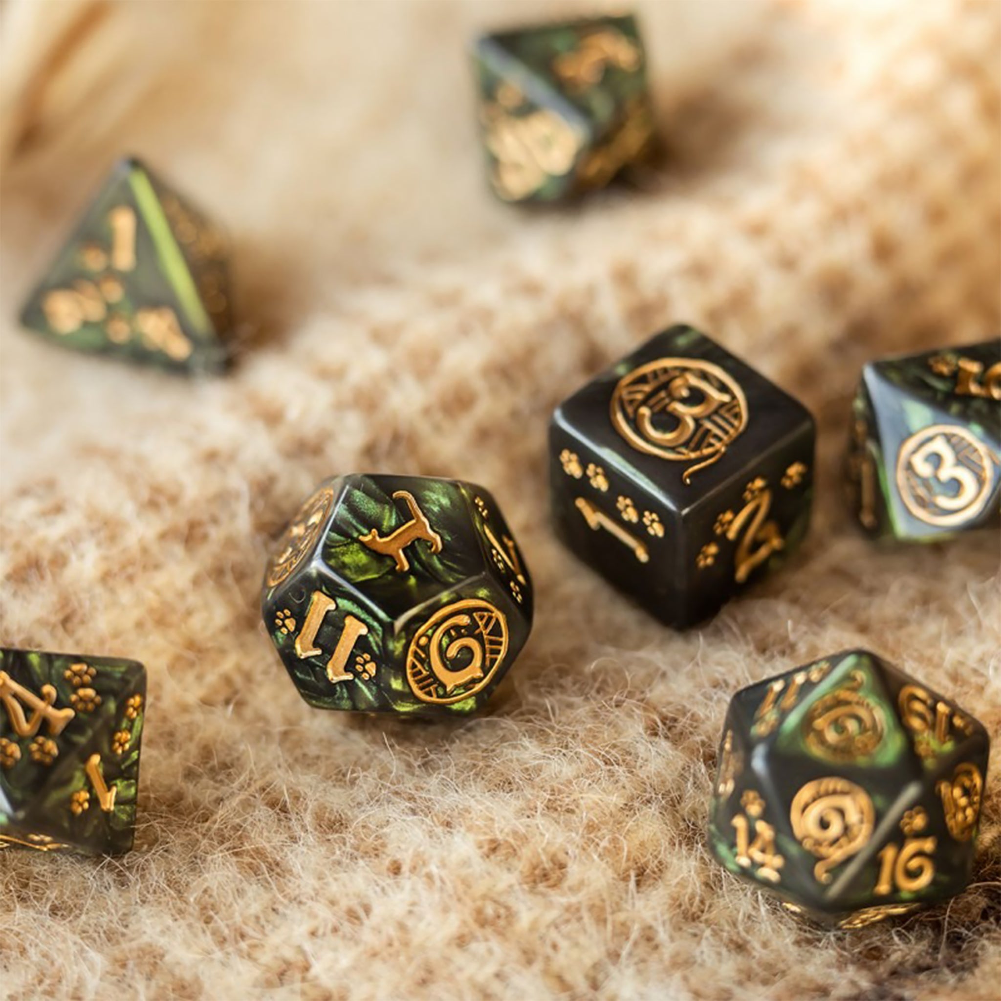 Cats Dice Set - Pixel