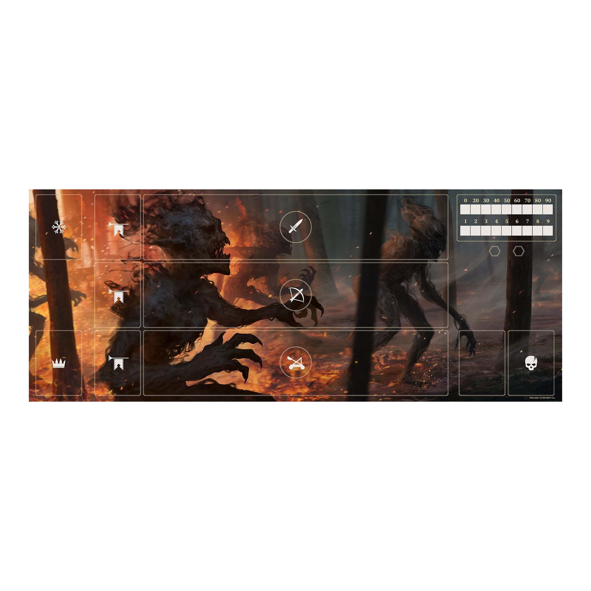 The Wichter Playmat - Gwent Monsters