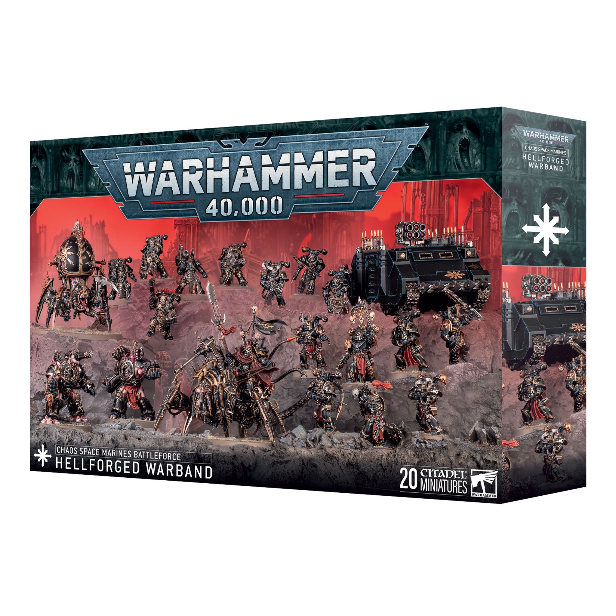 Chaos Space Marines Battleforce - Hellforged Warband