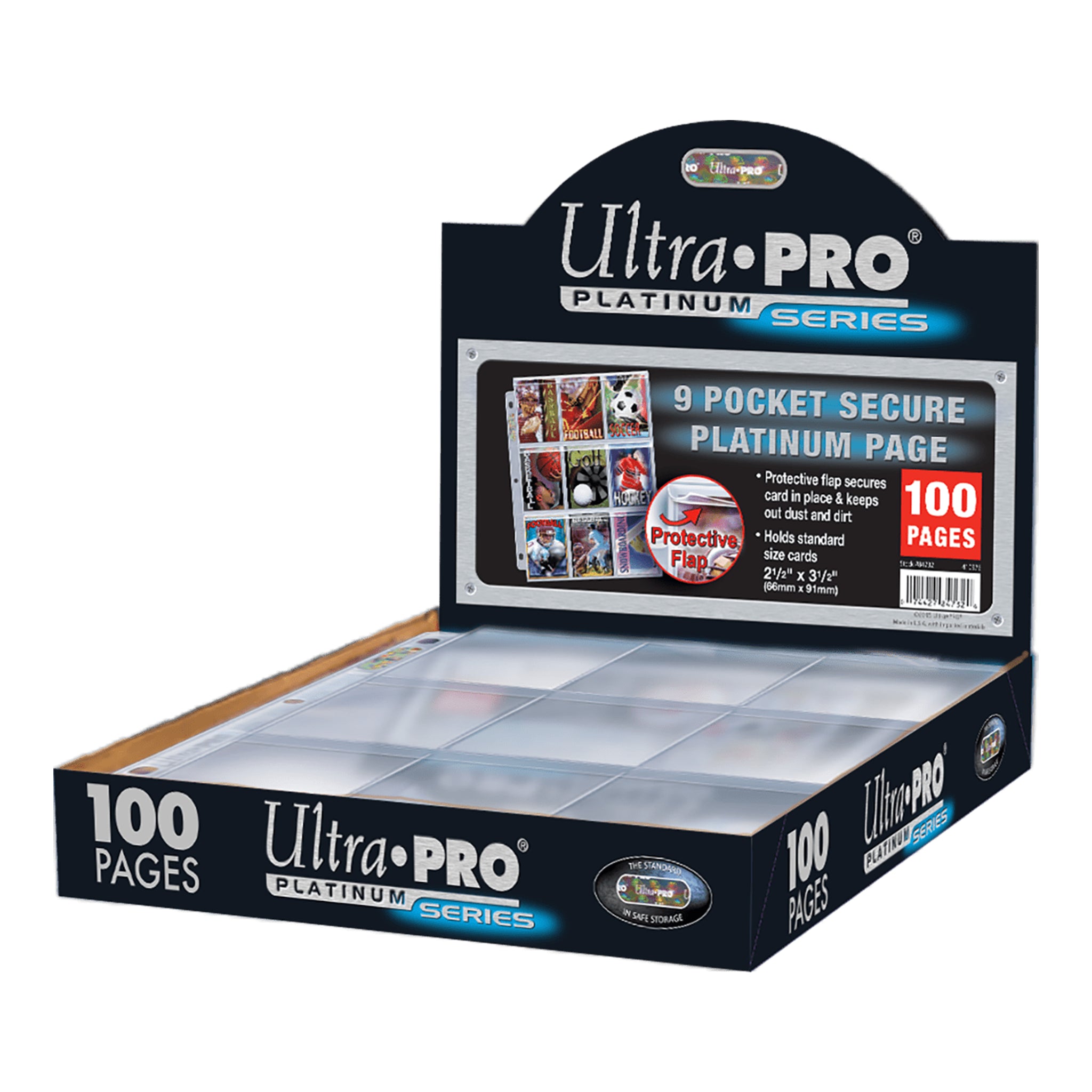 Ultra Pro - 9-Pocket Platinum Secure Pages
