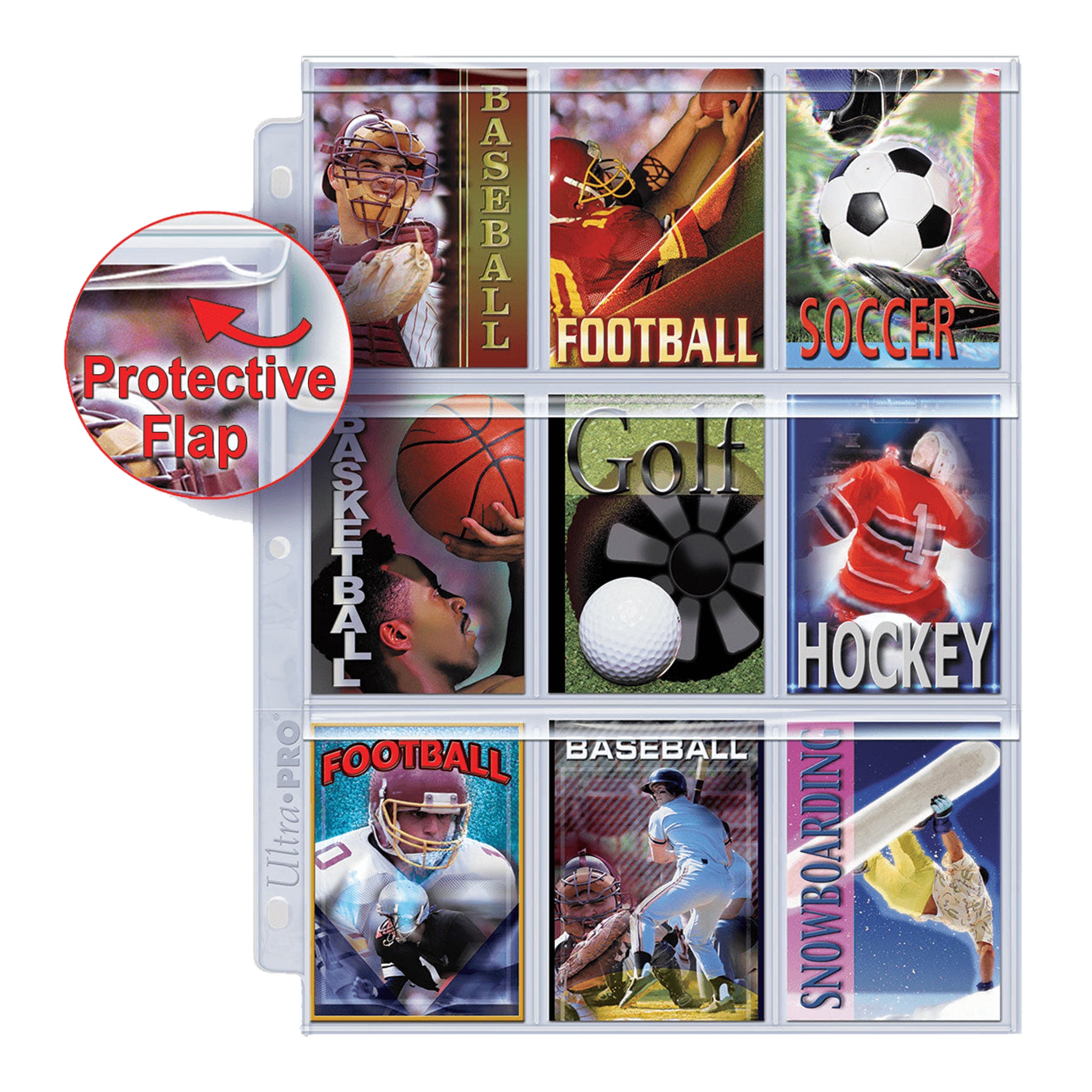 Ultra Pro - 9-Pocket Platinum Secure Pages