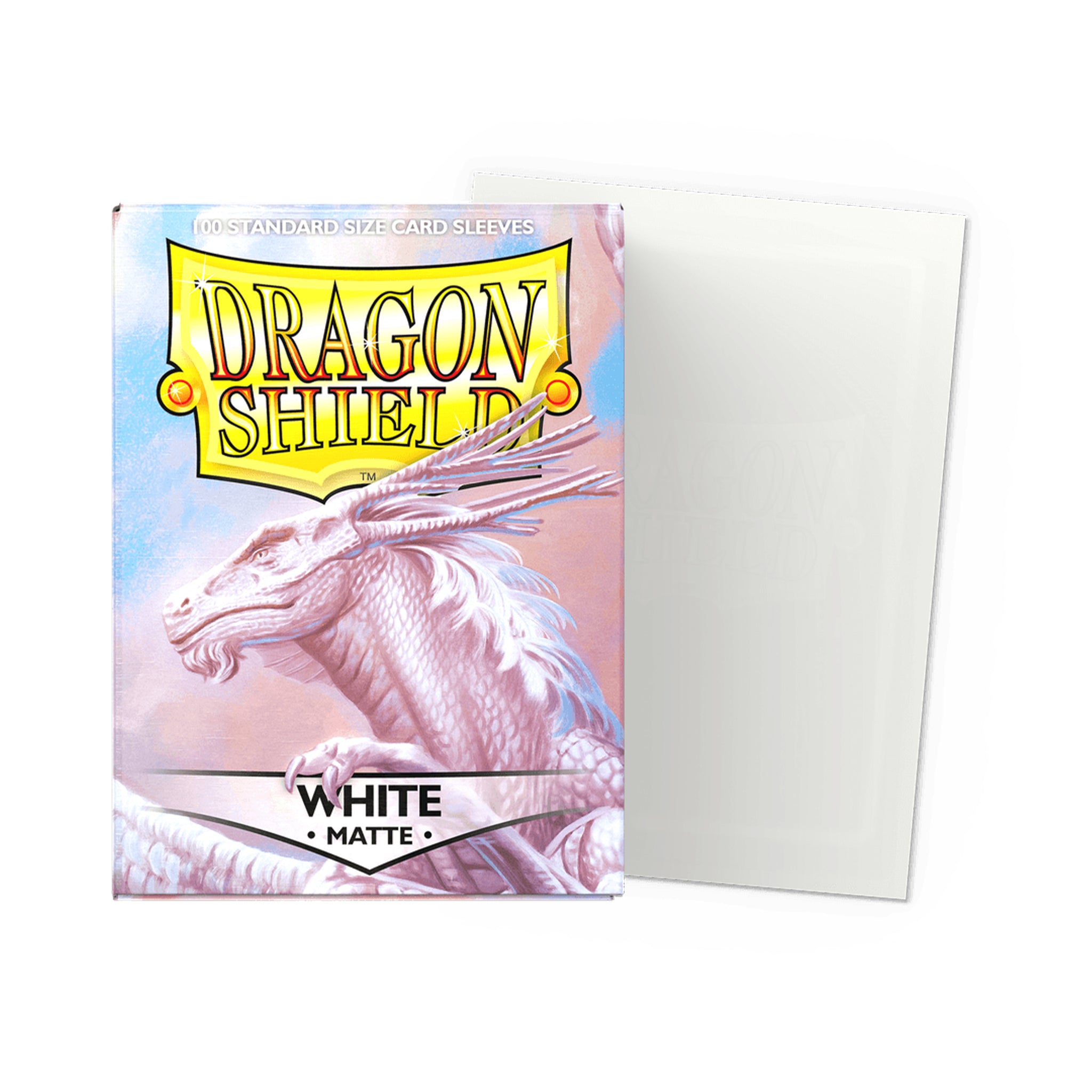 Dragon Shield - Matte Sleeves - White