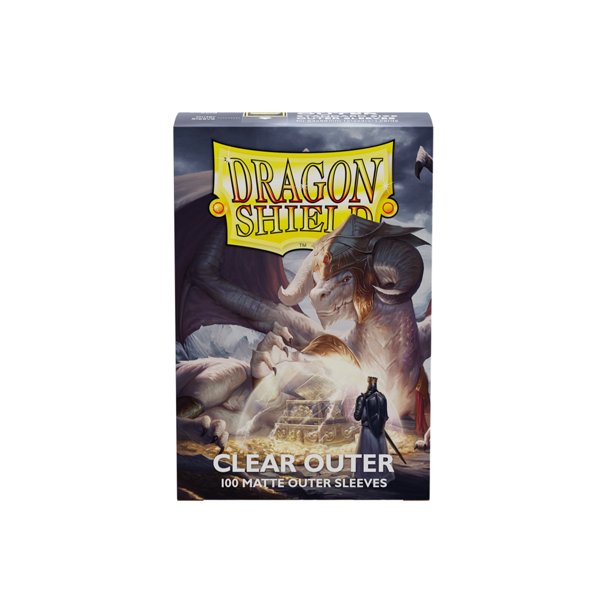 Dragon Shield - Matte Outer Sleeves - Clear Outer