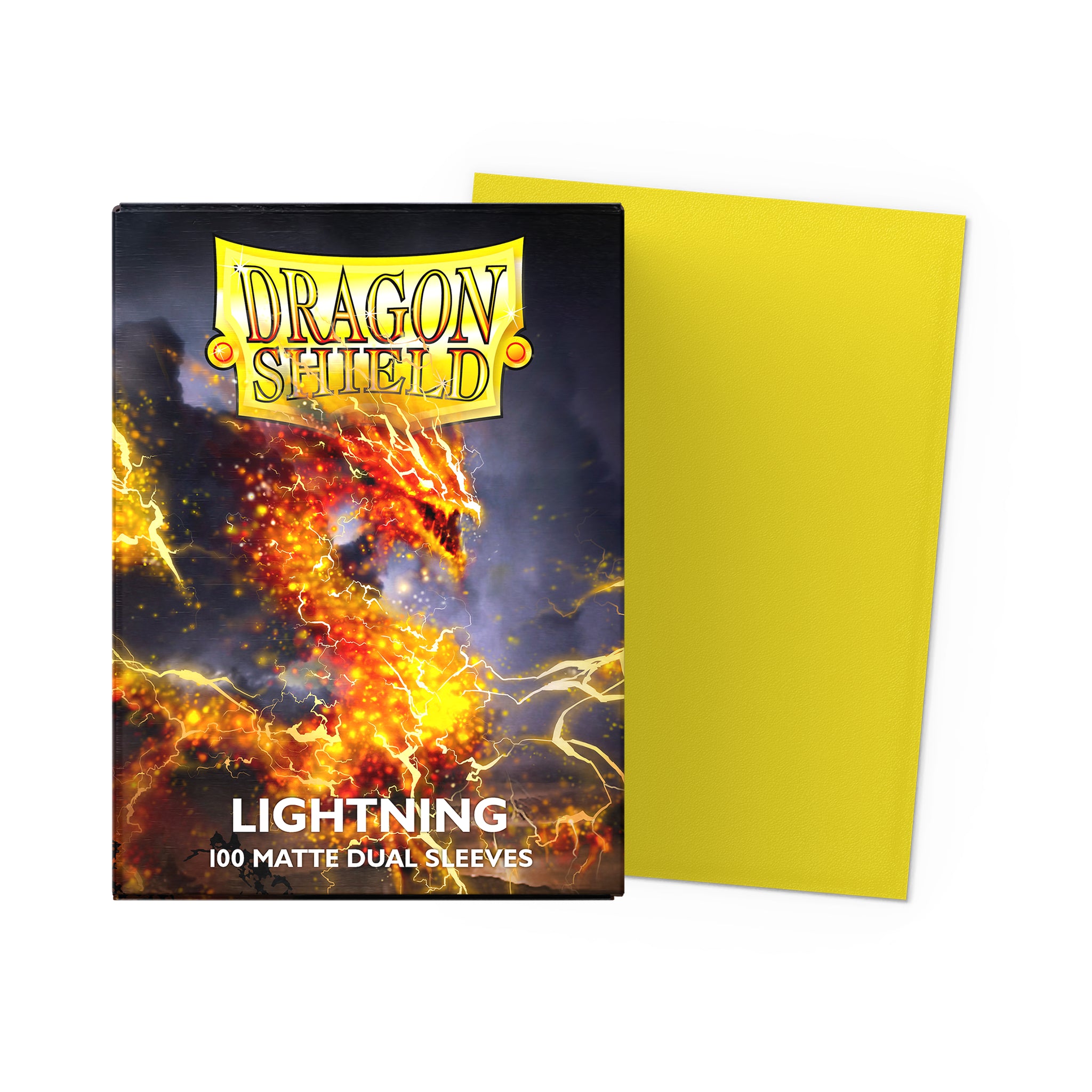 Dragon Shield - Matte Dual Sleeves - Lightning