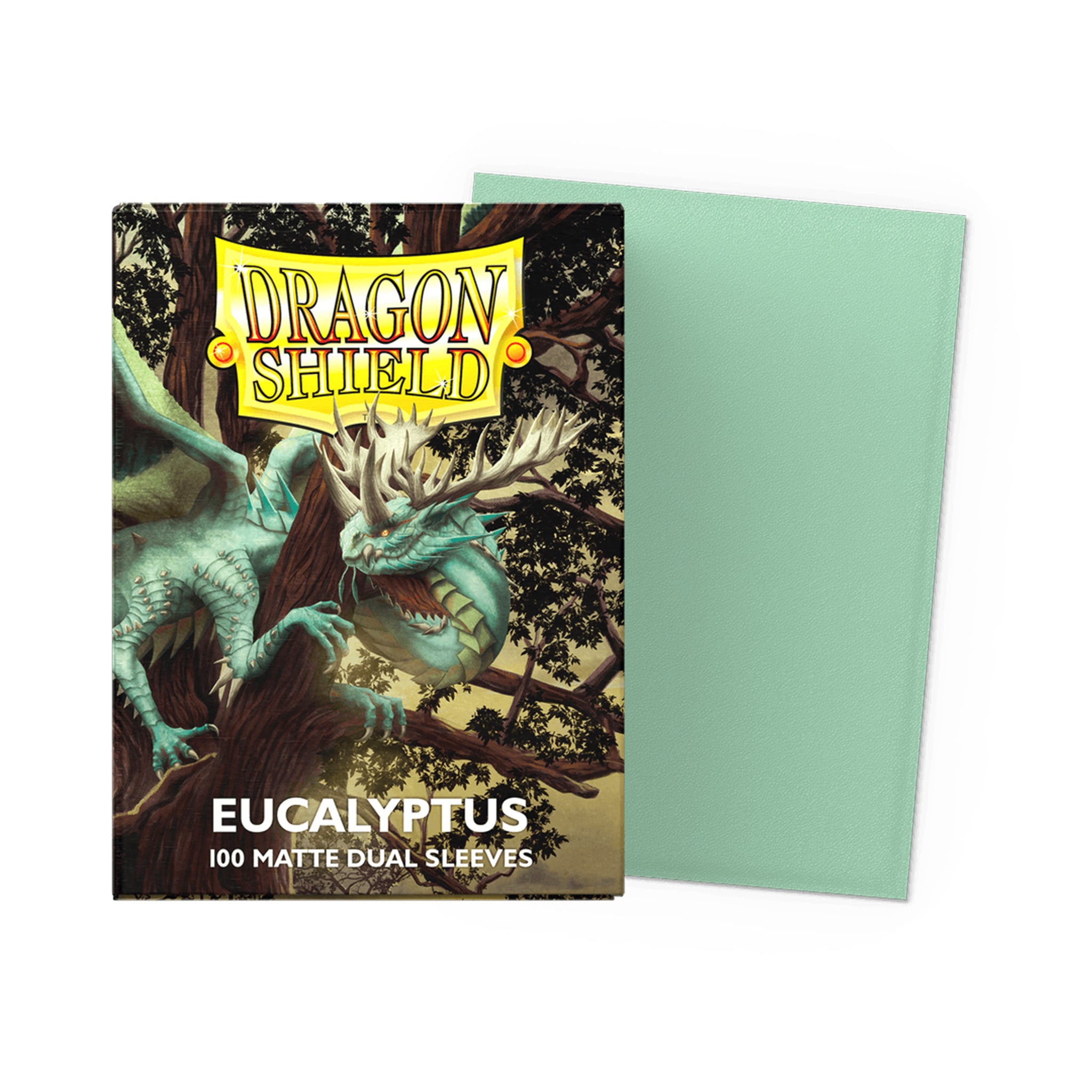 Dragon Shield - Matte Dual Sleeves - Eucalyptus