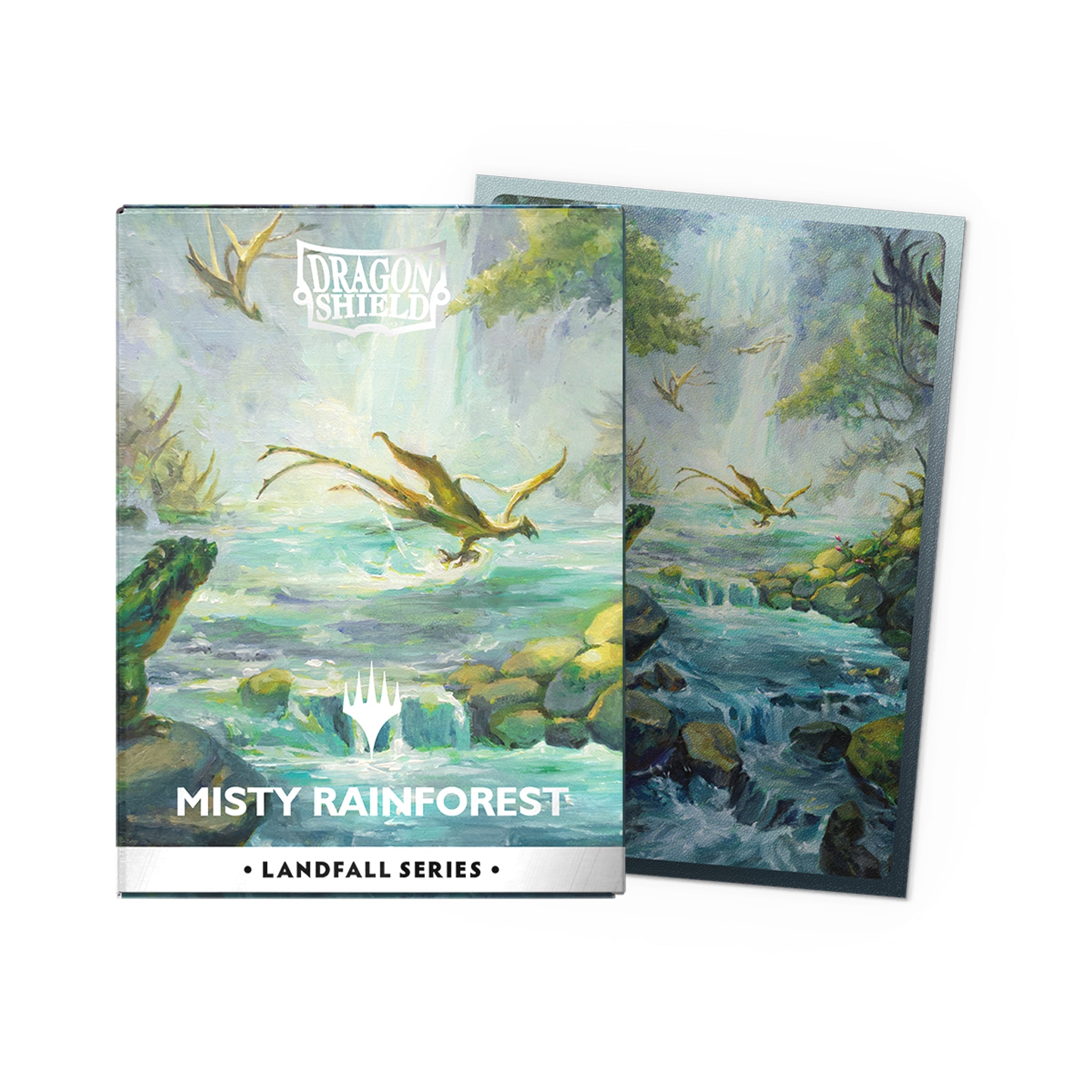 Dragon Shield - Matte Dual Art Sleeves - Misty Rainforest
