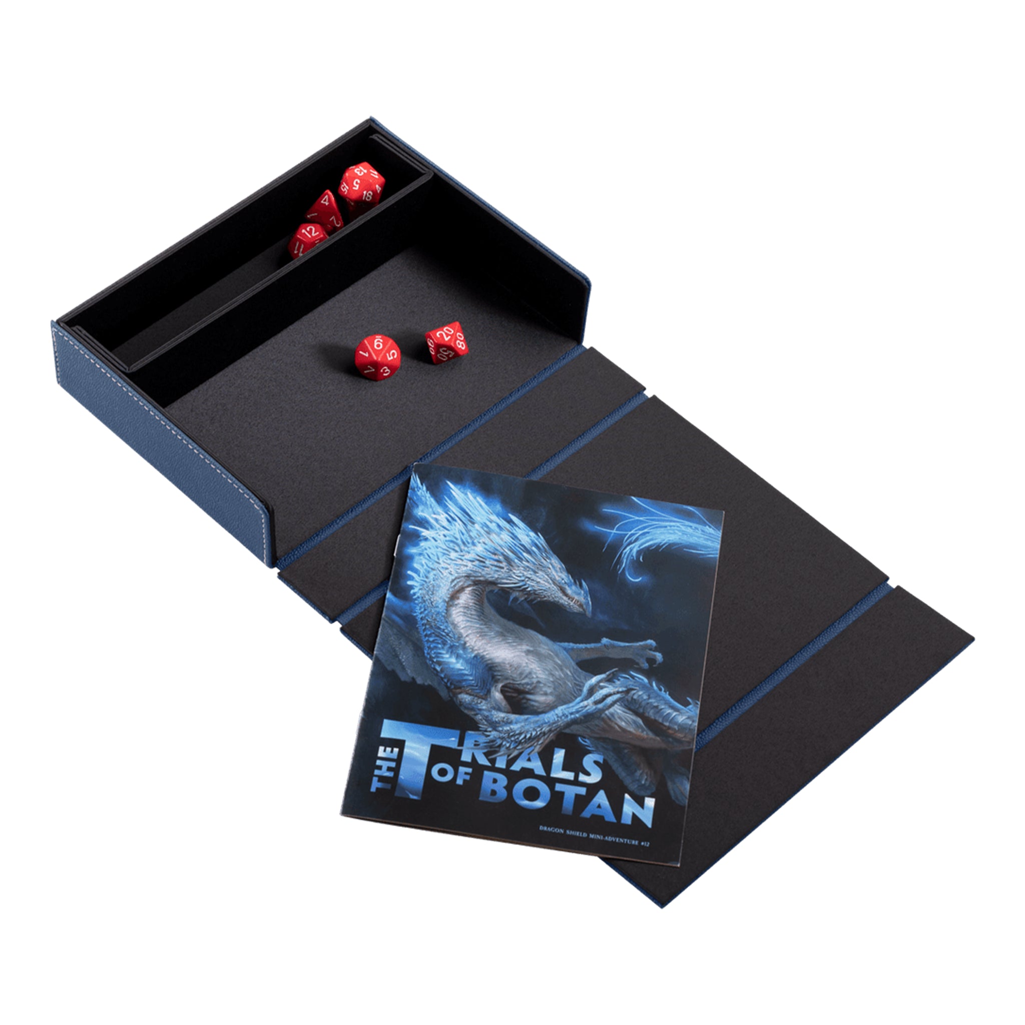 Dragon Shield - Dice Companion - Midnight Blue