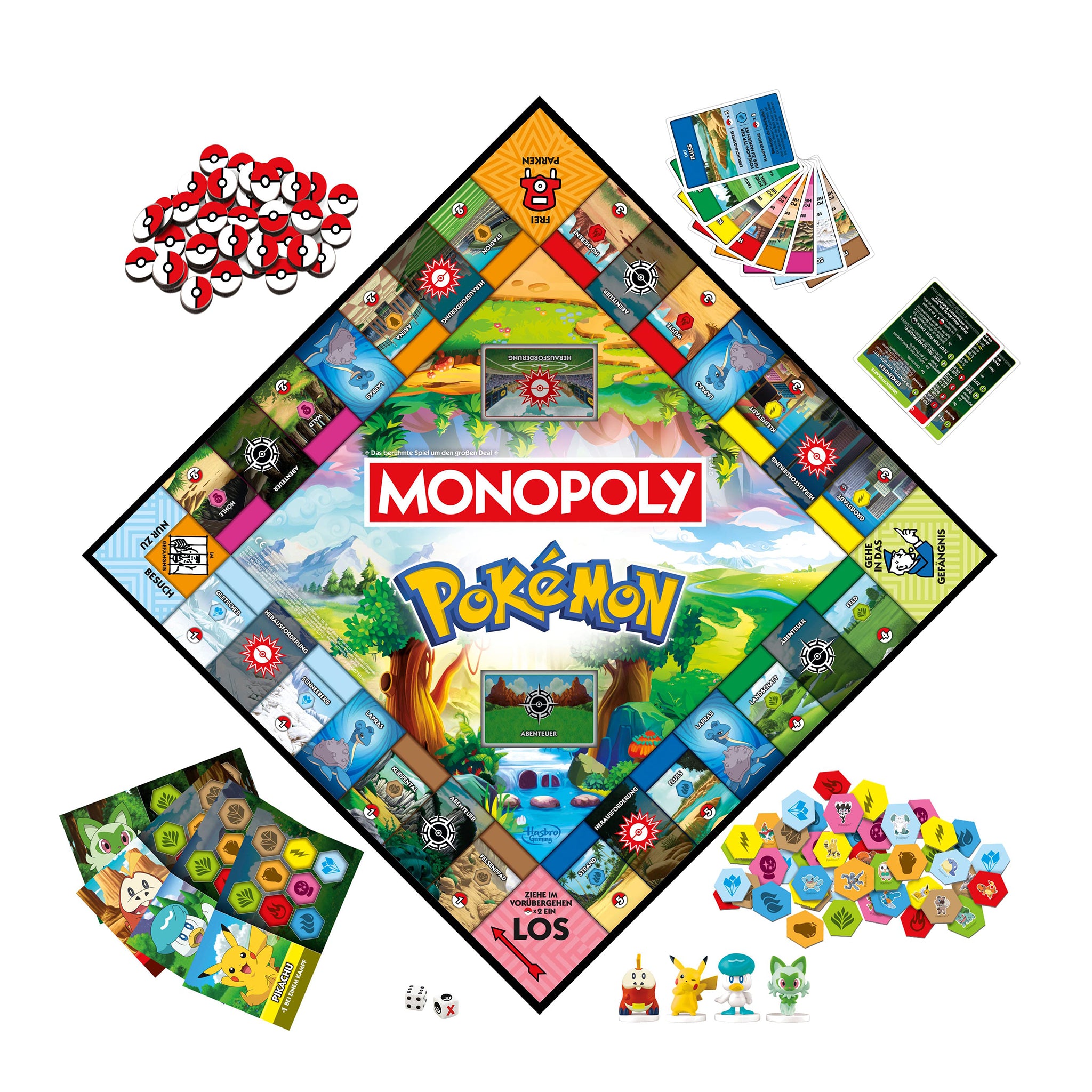 Pokémon Brettspiel Monopoly - DE