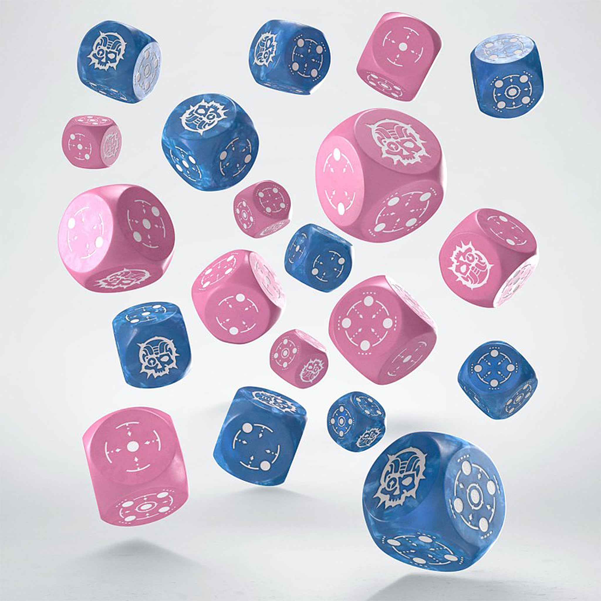 Crosshairs Compact D6 - Blau & Pink
