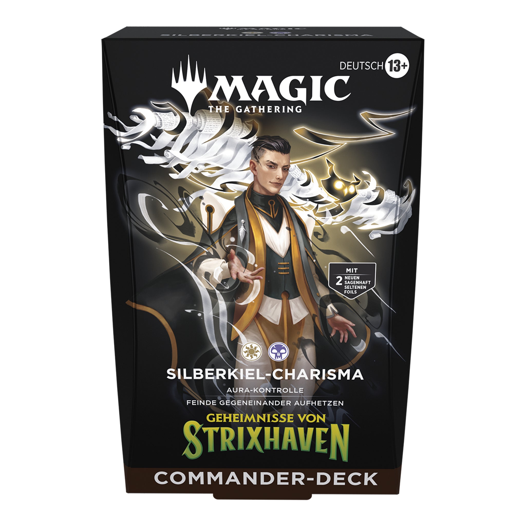 Magic the Gathering - Geheimnisse von Strixhaven - Commander Deck - DE Silberkiel-Charisma