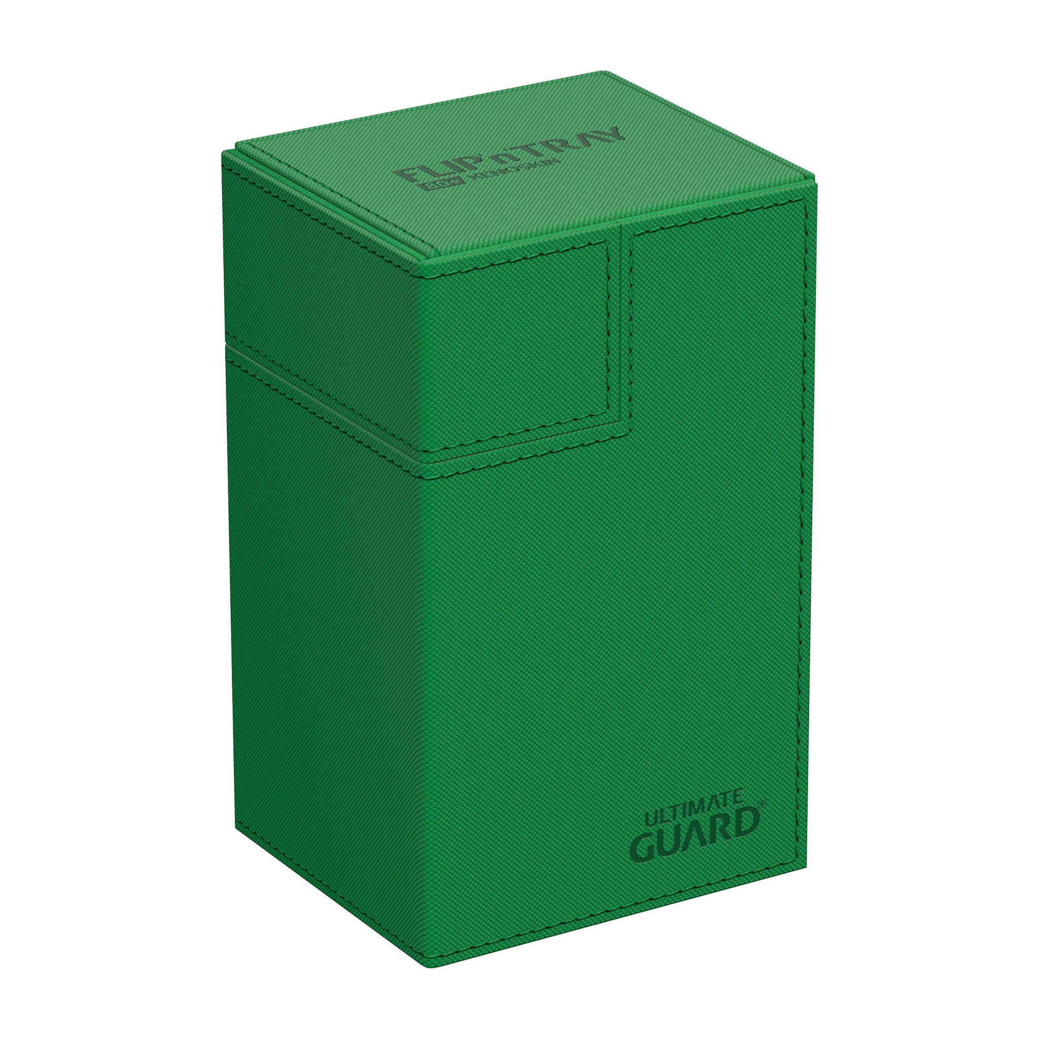 Ultimate Guard Flip`n`Tray 80+ Xenoskin Grün