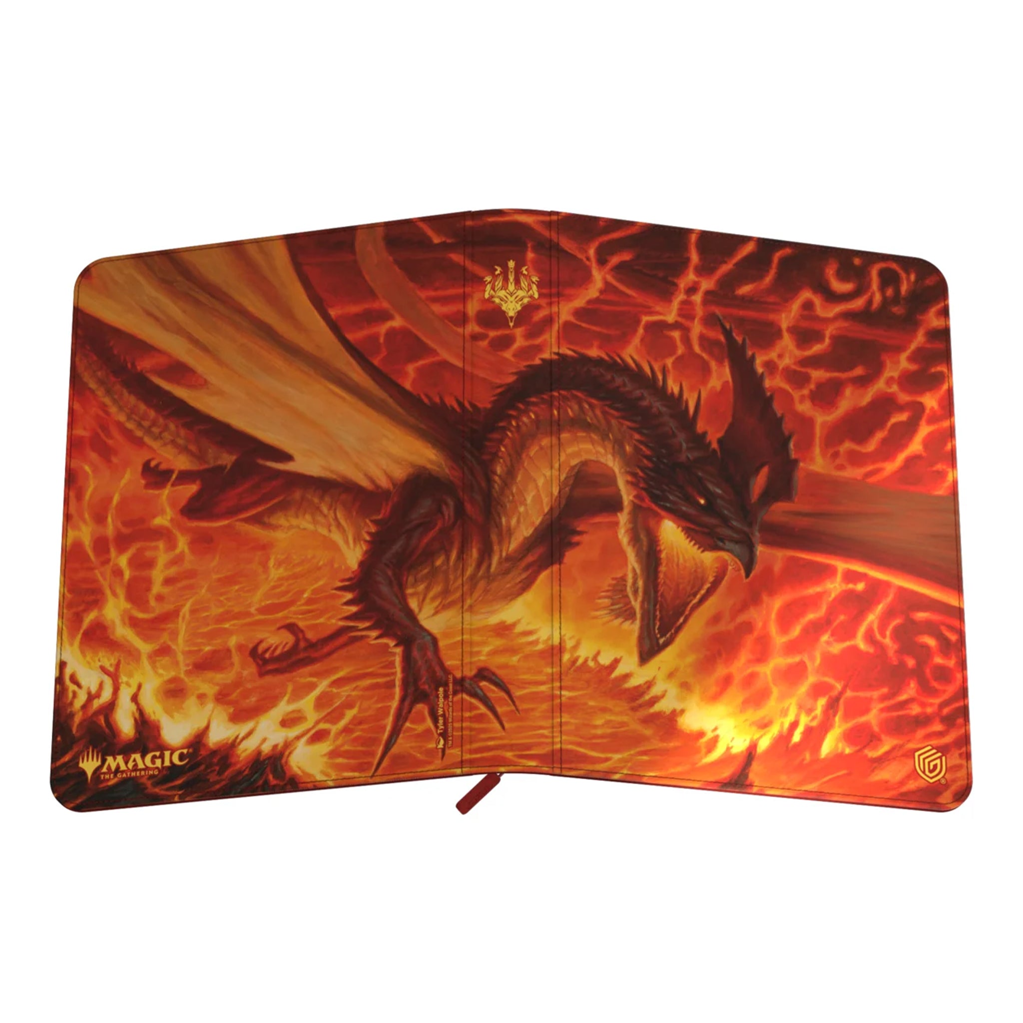 Ultimate Guard Zipfolio 360 Xenoskin - Magic: The Gathering "Tarkir: Dragonstorm" - Magmatic Hellkite