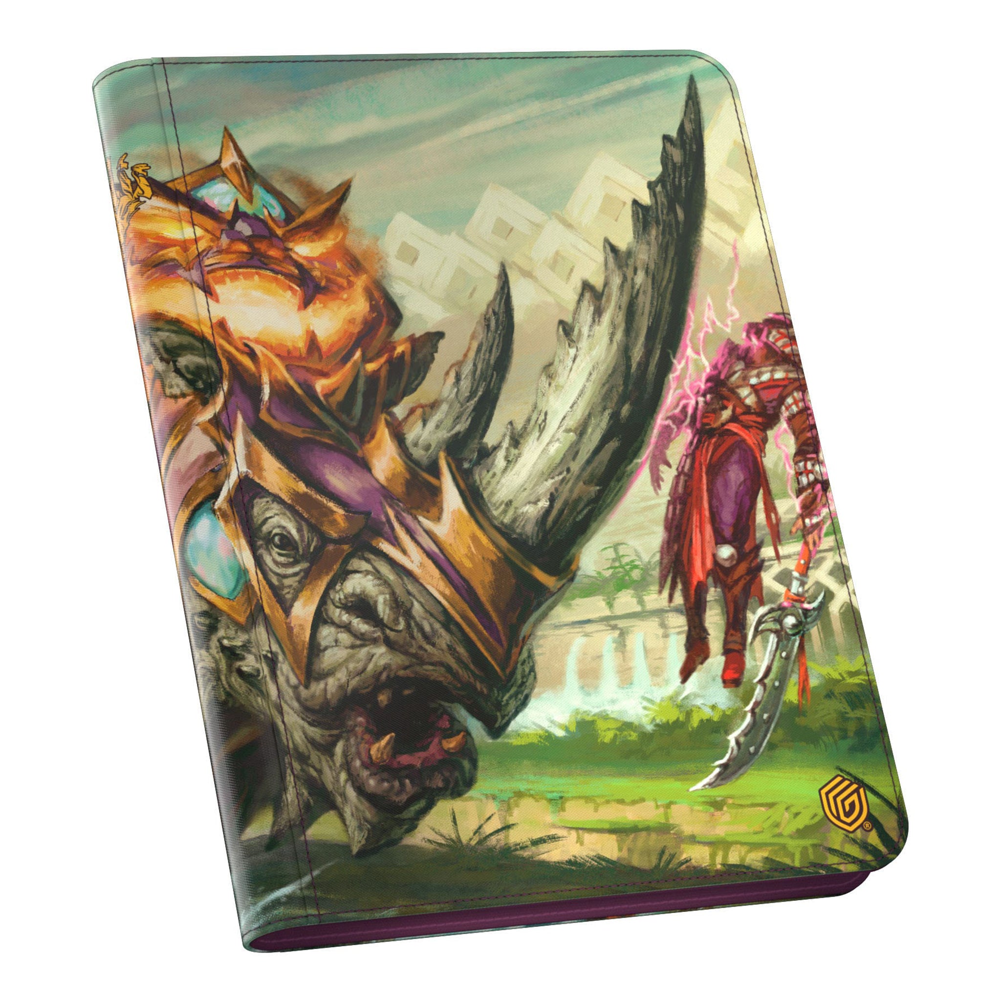 Ultimate Guard Zipfolio 360 Xenoskin - Magic: The Gathering "Tarkir: Dragonstorm" - Skirmish Rhino