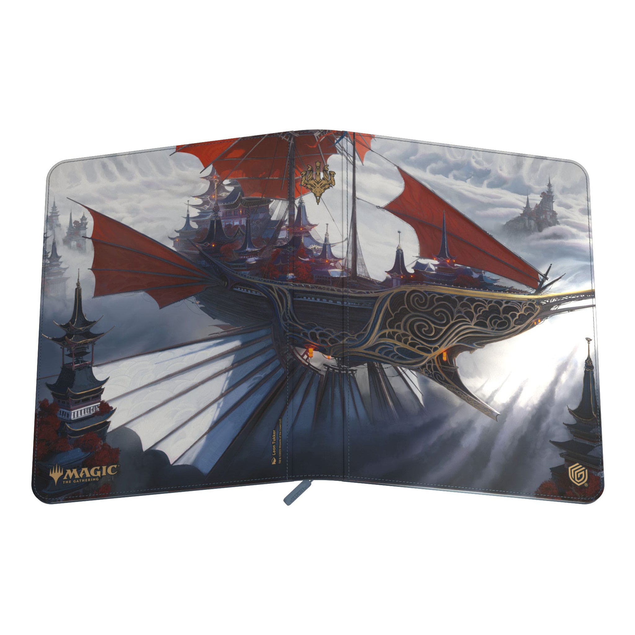 Ultimate Guard Zipfolio 360 Xenoskin - Magic: The Gathering "Tarkir: Dragonstorm" - Mystic Monastery