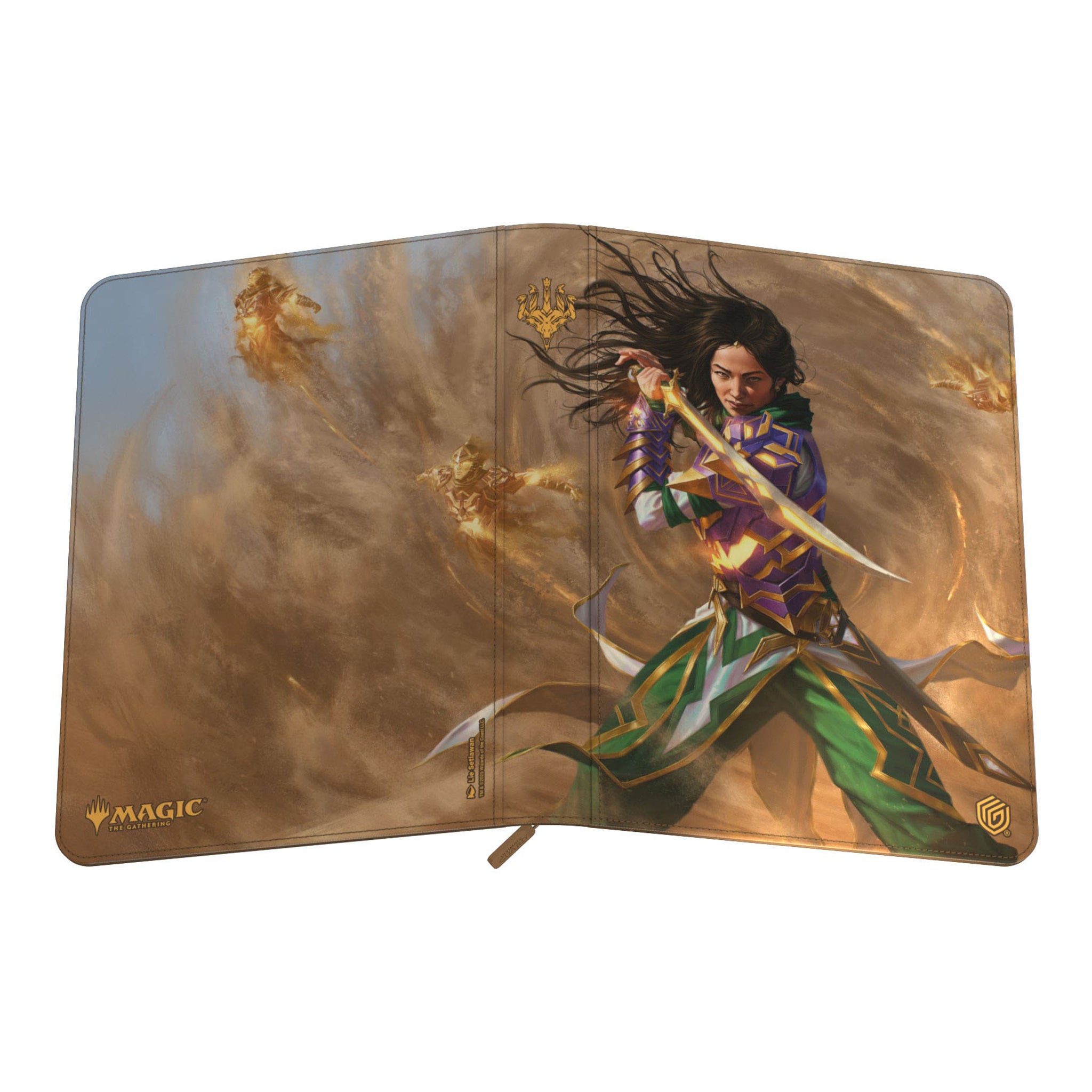 Ultimate Guard Zipfolio 360 Xenoskin - Magic: The Gathering "Tarkir: Dragonstorm" - Descendant of Storms