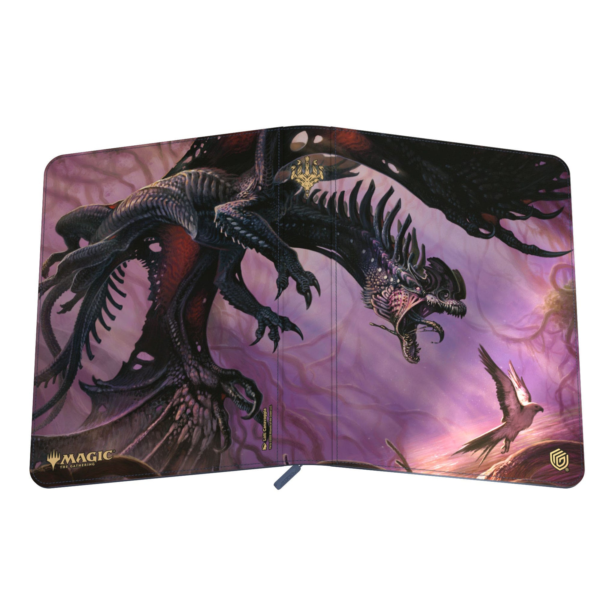 Ultimate Guard Zipfolio 360 Xenoskin - Magic: The Gathering "Tarkir: Dragonstorm" - Feral Deathgorger