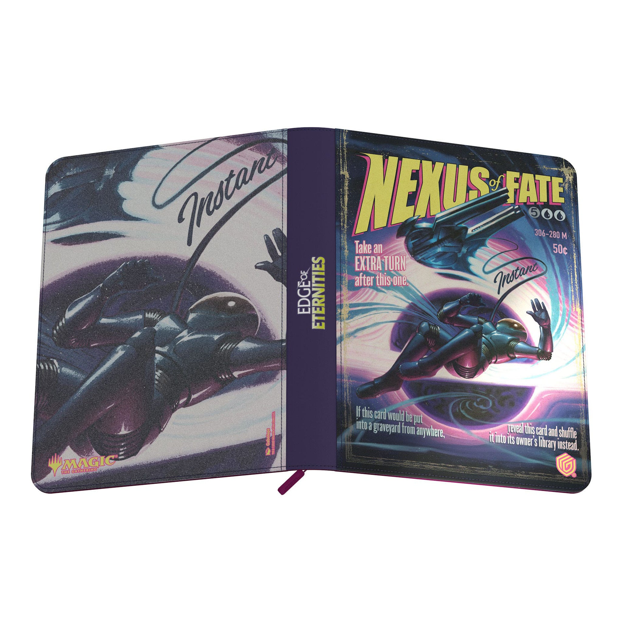 Ultimate Guard Zipfolio 360 Xenoskin - Magic: The Gathering "Edge of Eternities" - Nexus of Fate