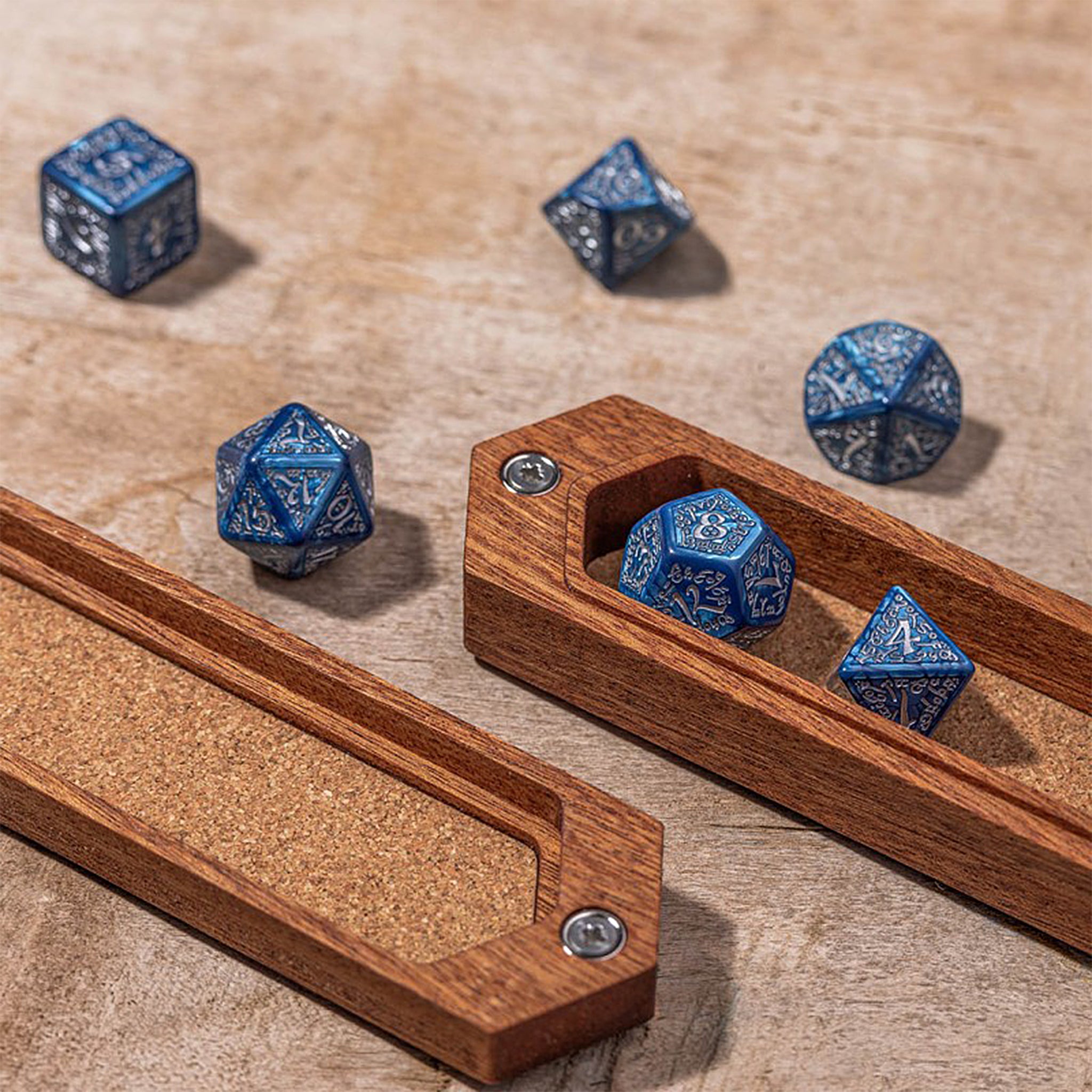 Wooden Dice Box - All Dice Tell A Story